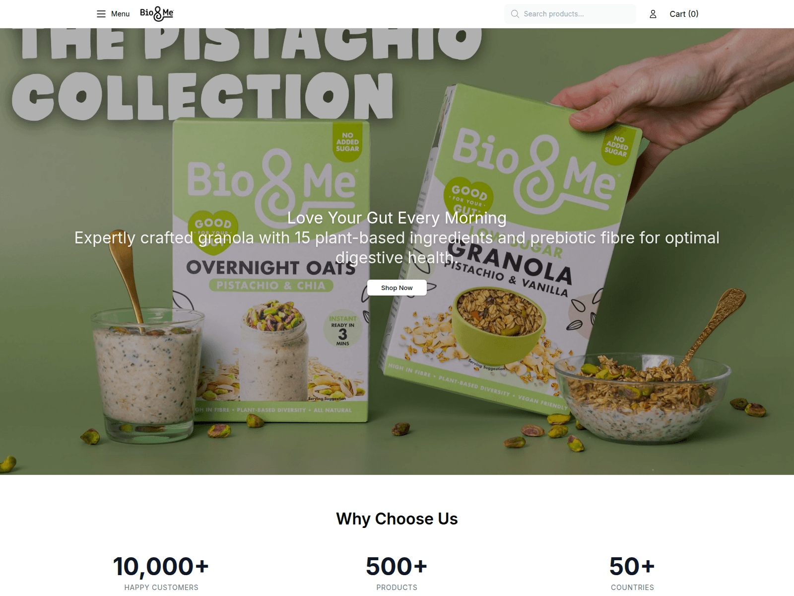 Screenshot of bioandmeco.shop