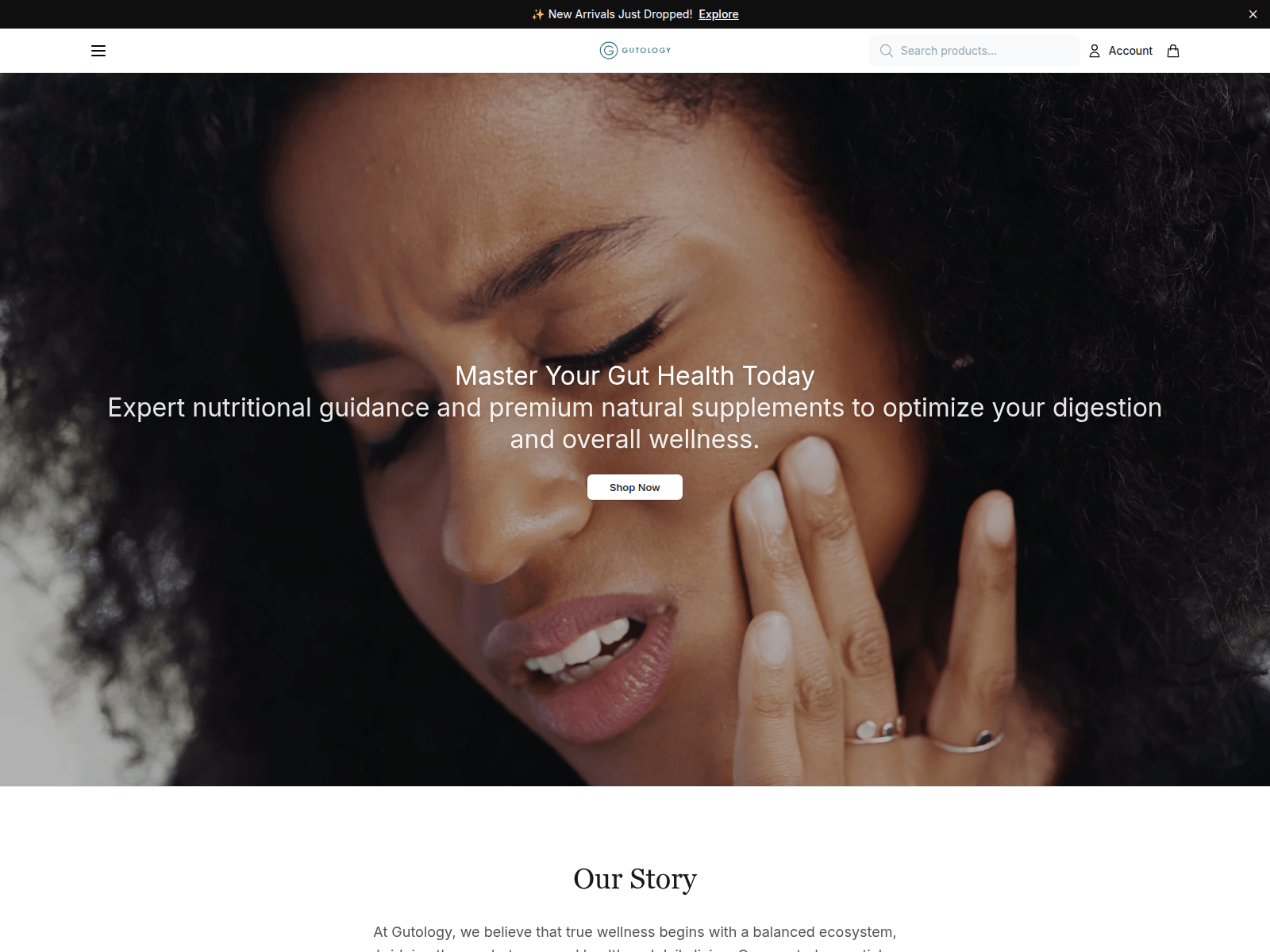 Screenshot of biologya.shop