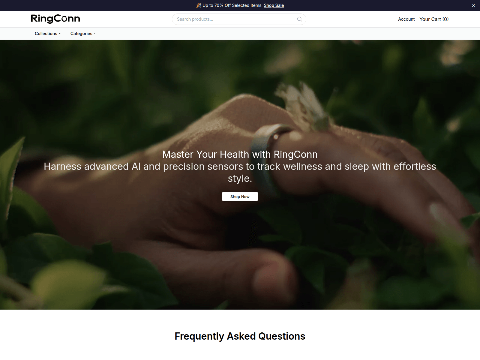 Screenshot of biometrichub.shop