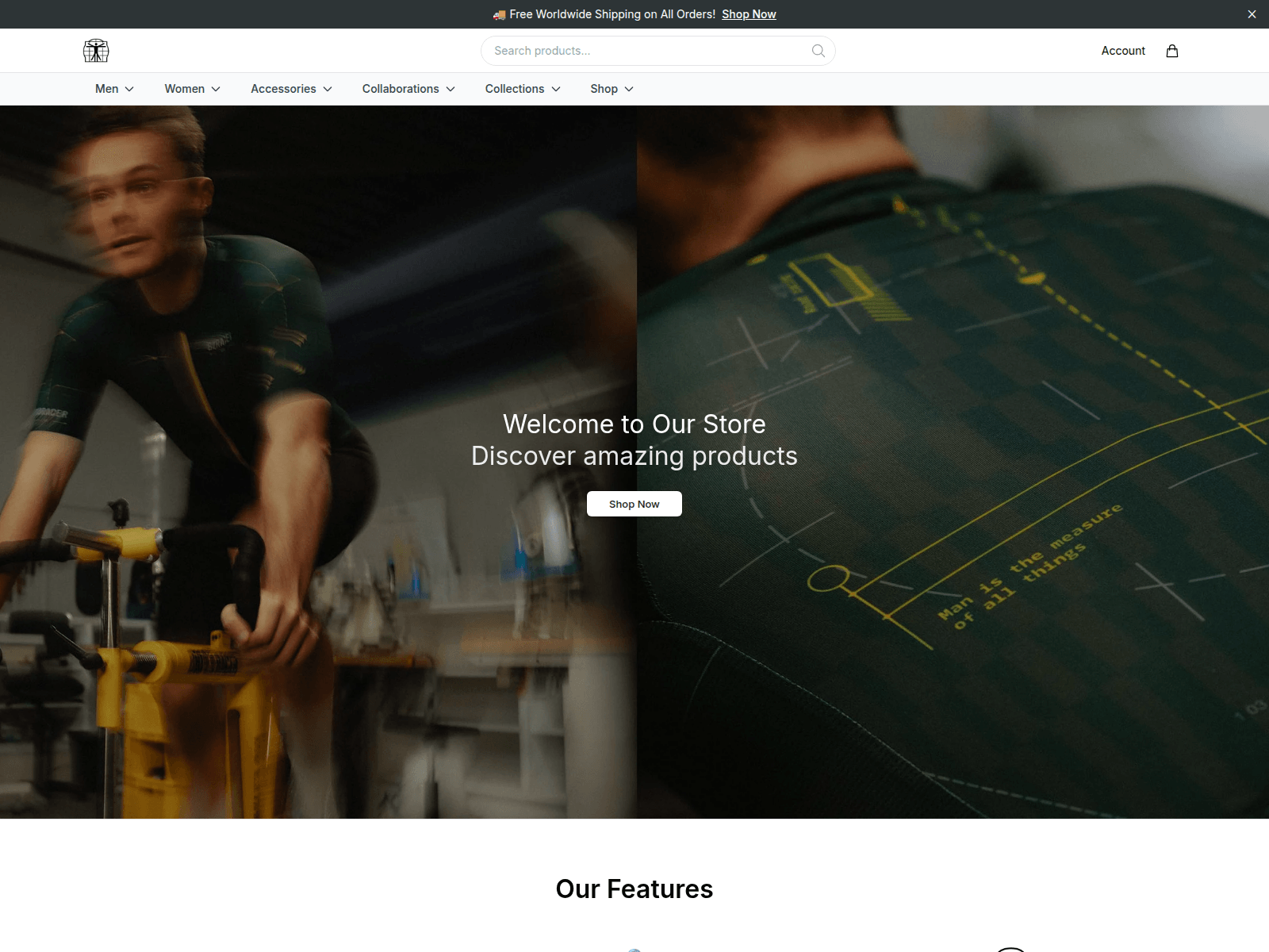Screenshot of bioracershop.shop