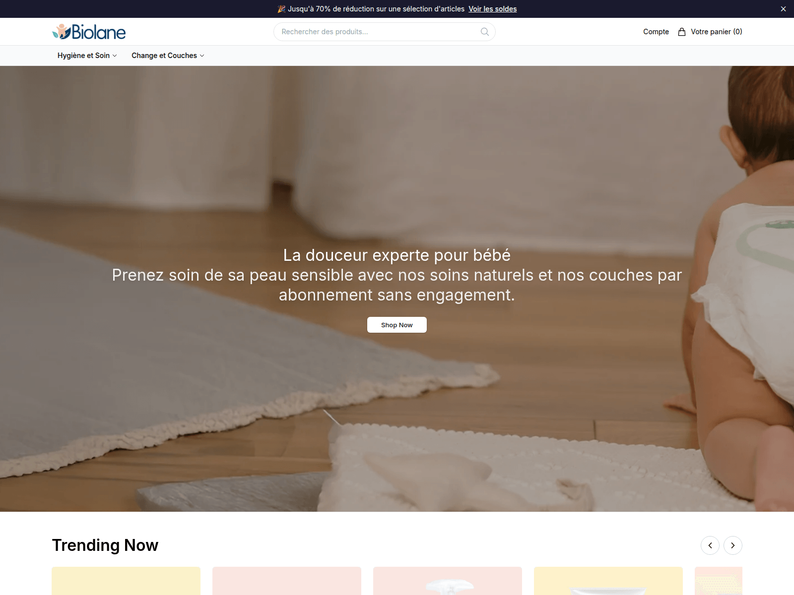 Screenshot of biolanehq.shop