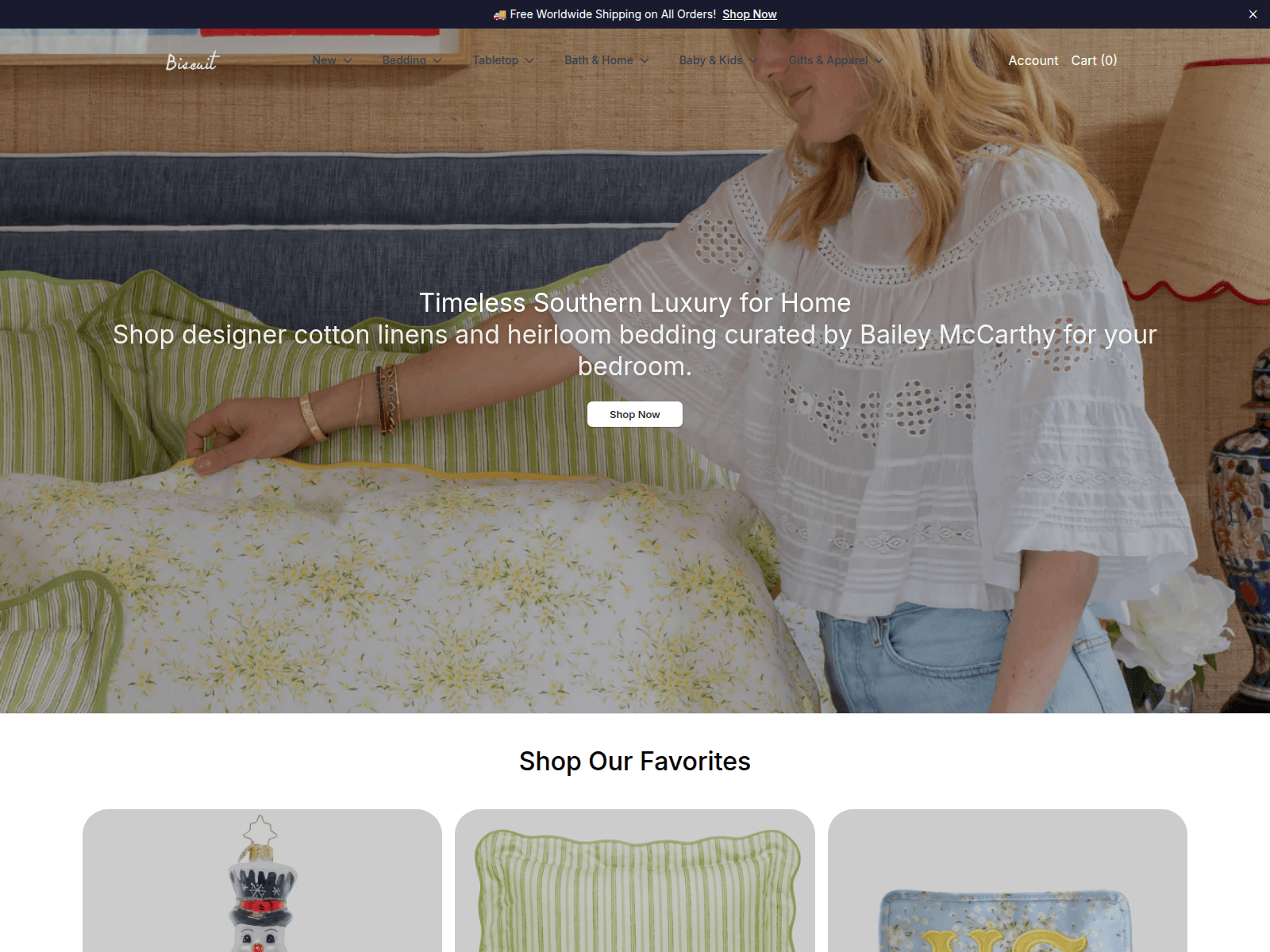 Screenshot of biscuithome.shop