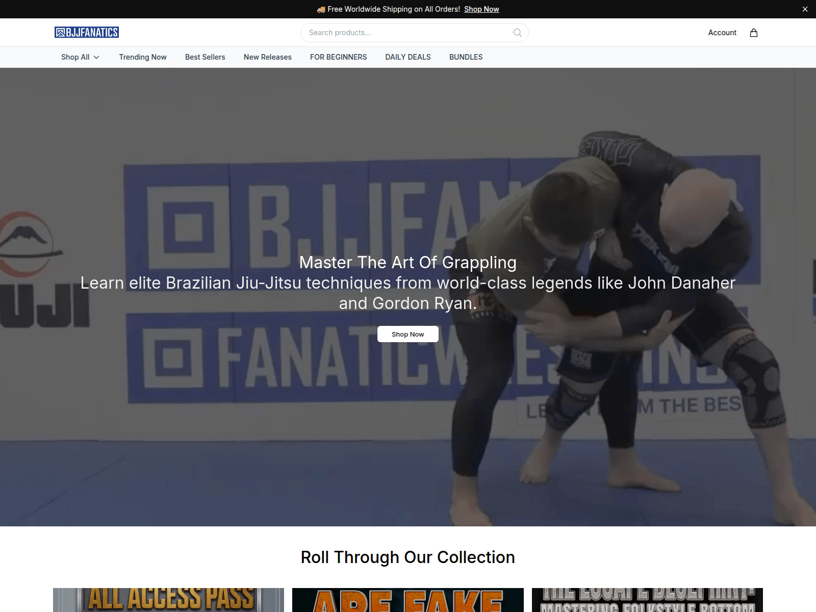 Screenshot of bjjsupply.shop