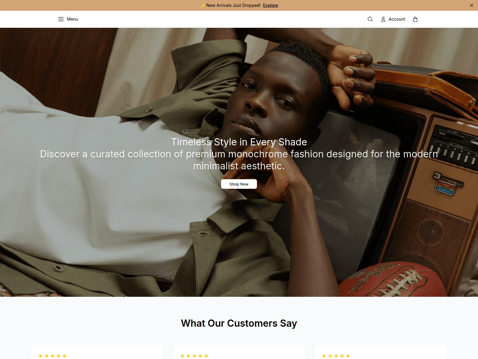 Screenshot of blackeditionhq.shop