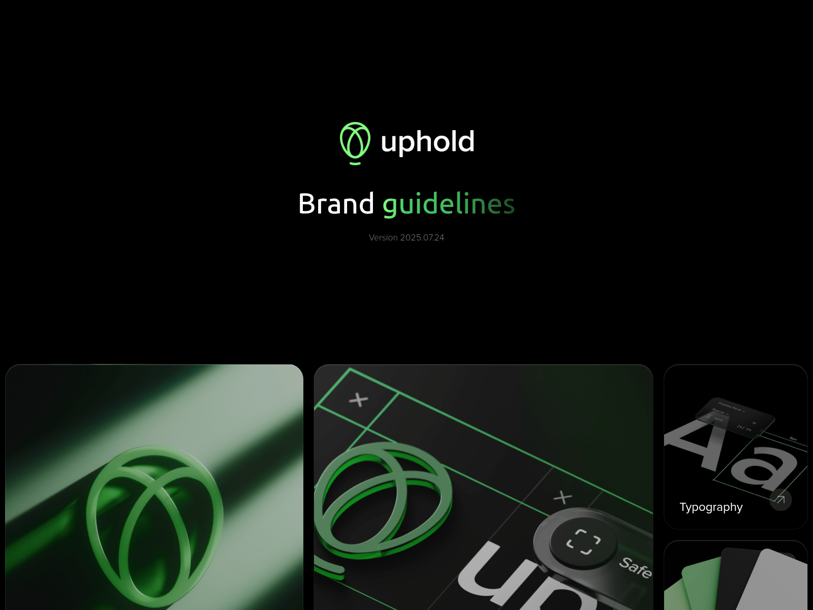 のスクリーンショット uphold.design