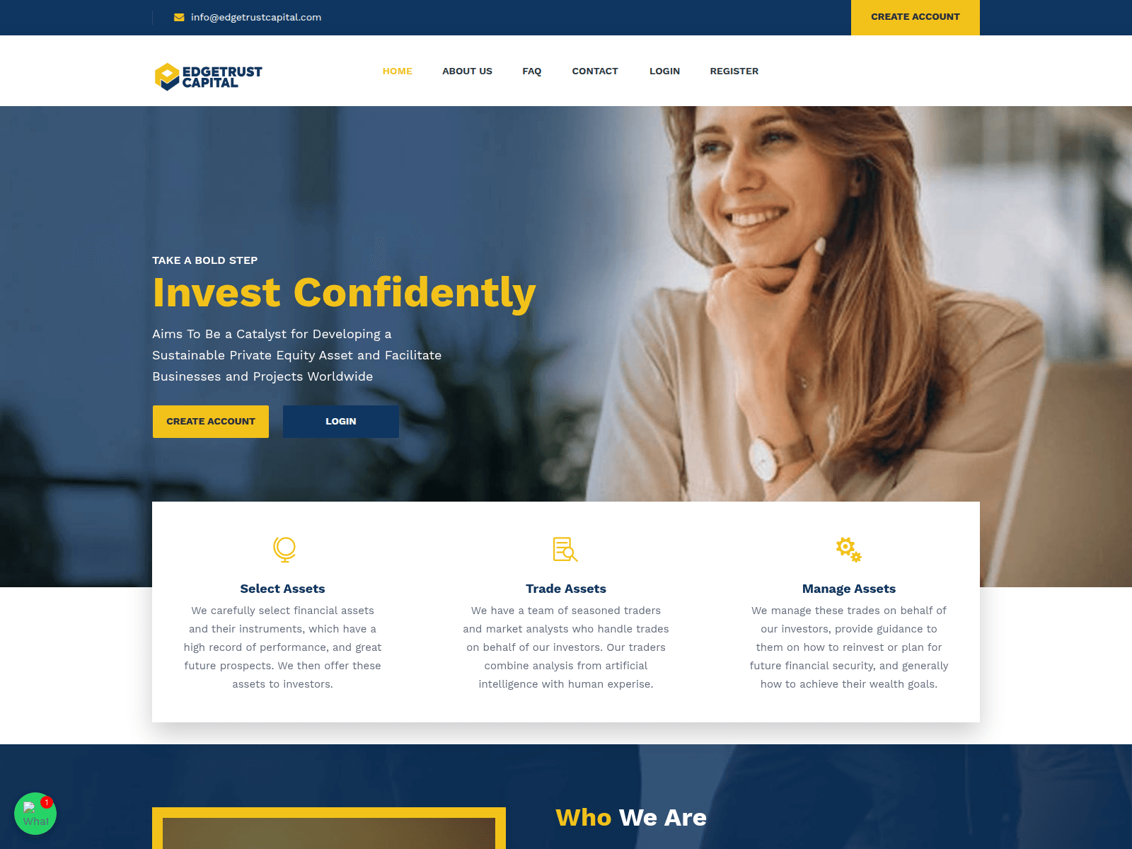 Screenshot of edgetrustcapital.com