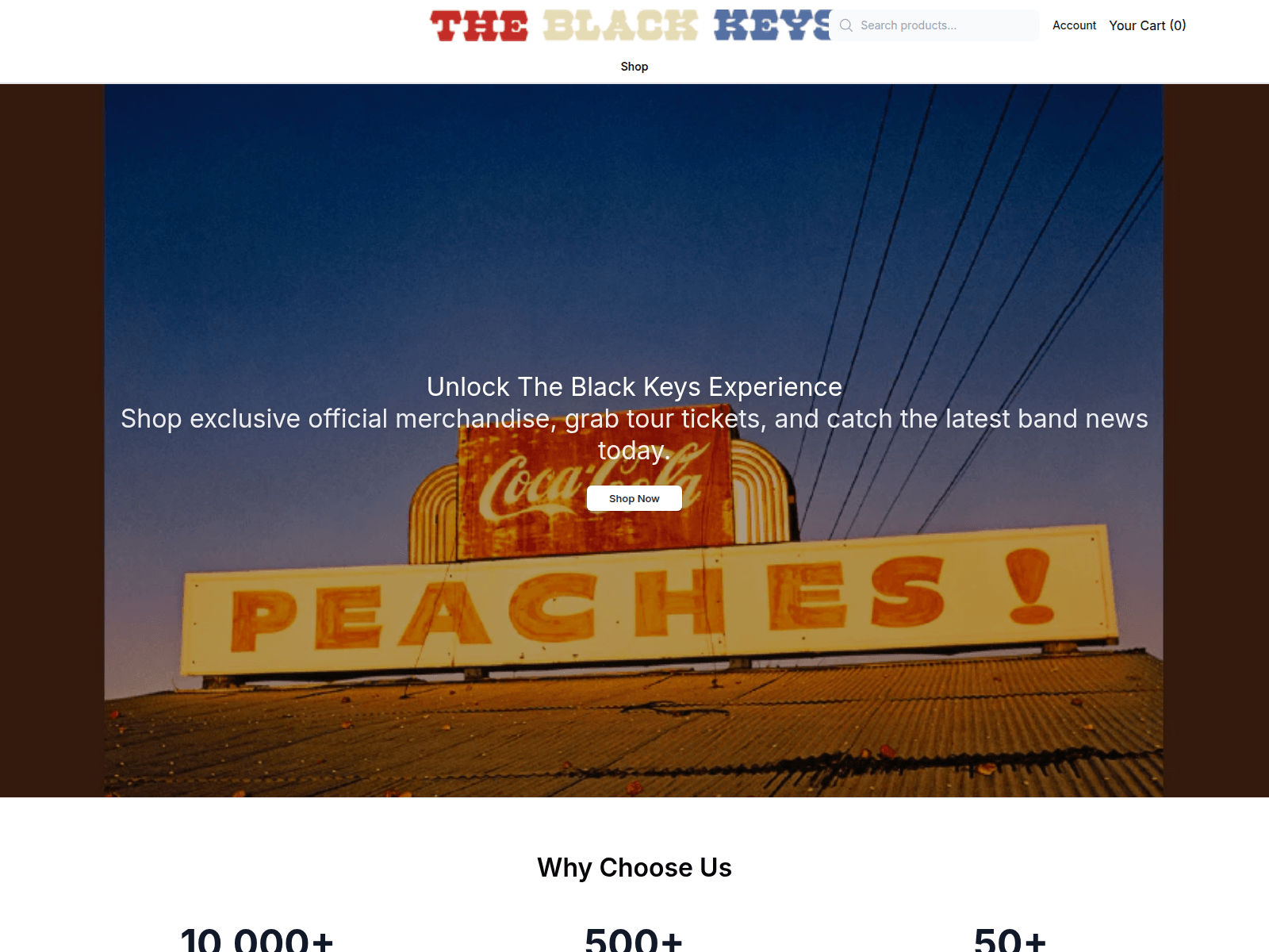 Screenshot of blackkeyshq.shop