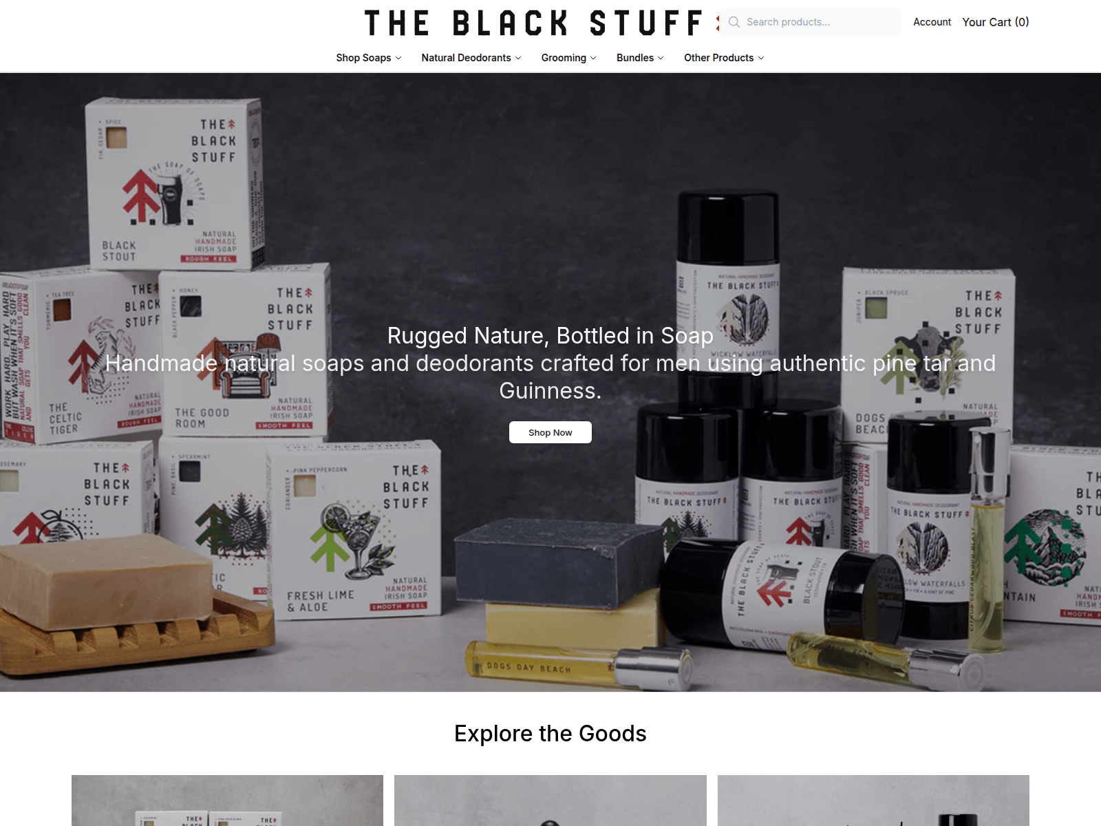 Screenshot of blackstuff-store.shop