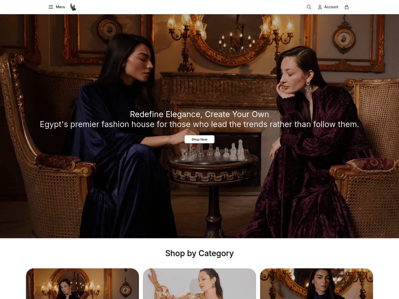 Screenshot of blackswanfashionhq.shop