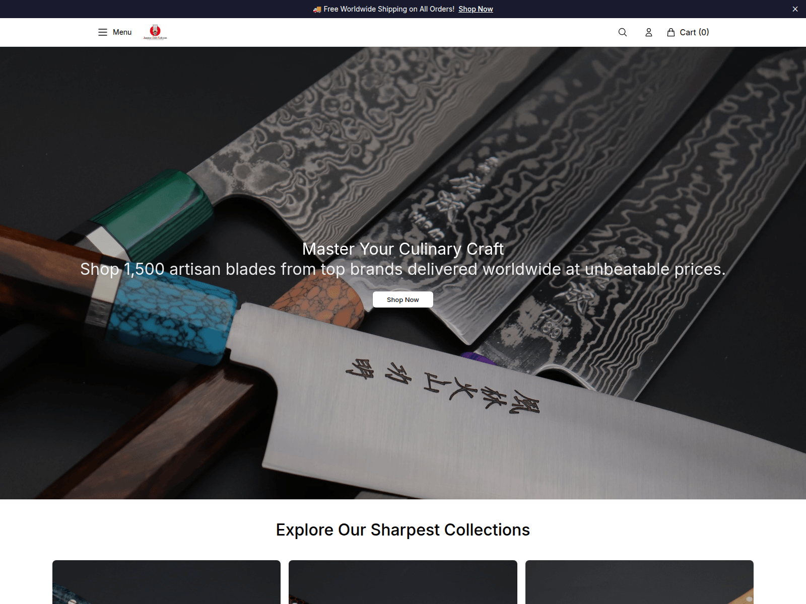 Screenshot of bladeco.shop
