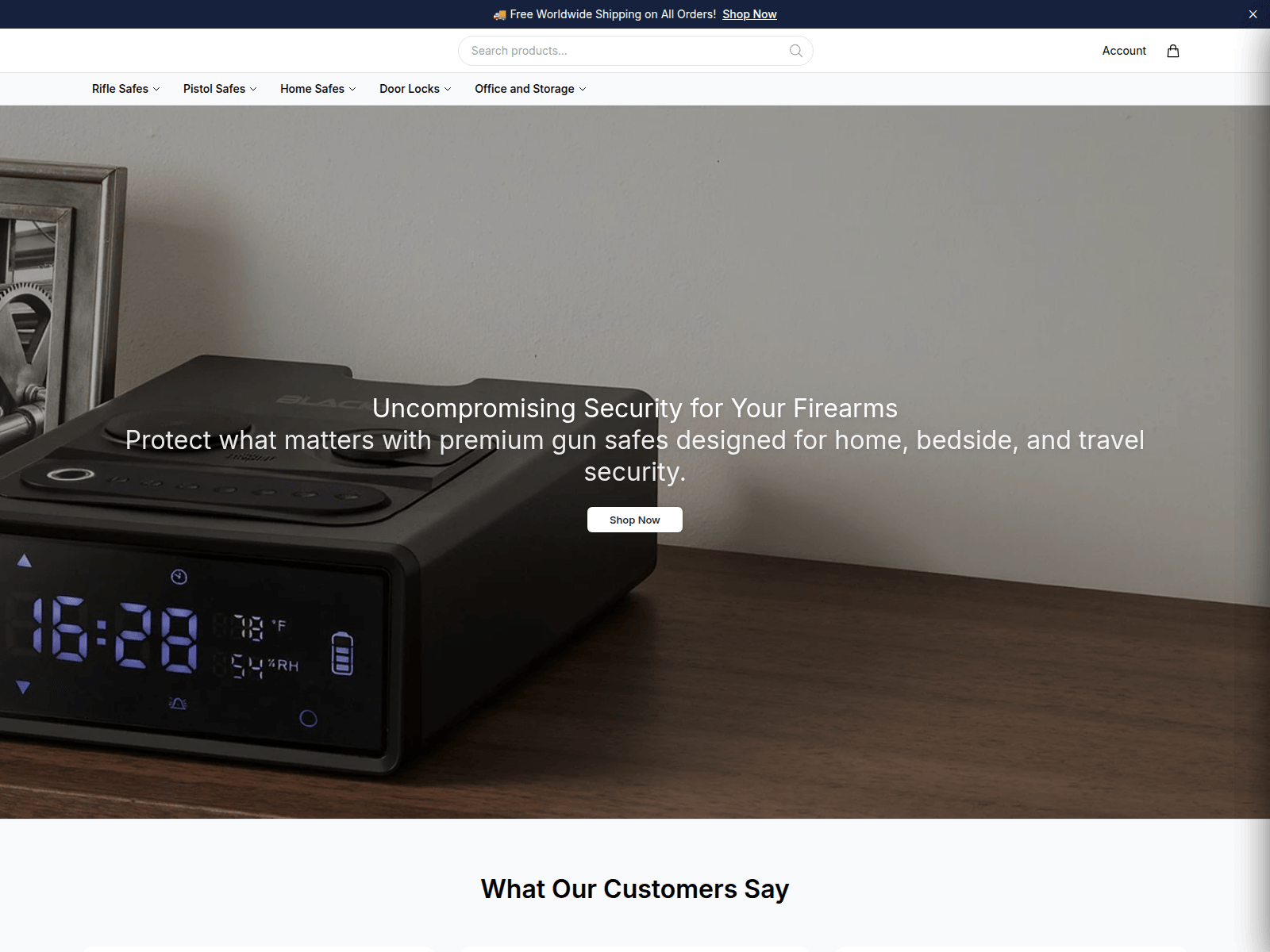 Screenshot of blacksmithdecor.shop