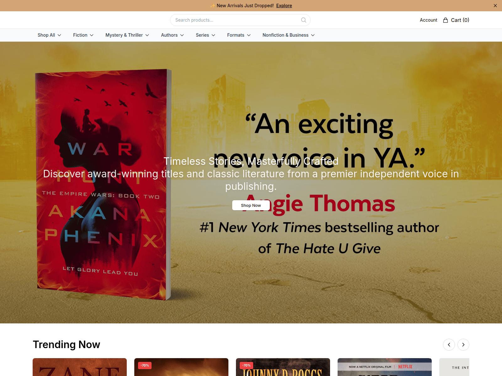Screenshot of blackstonepublishinghub.shop