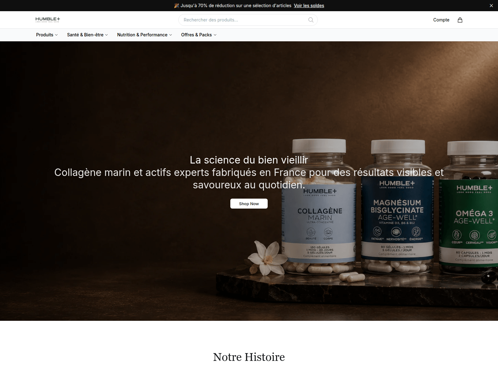 Screenshot of blevita.shop