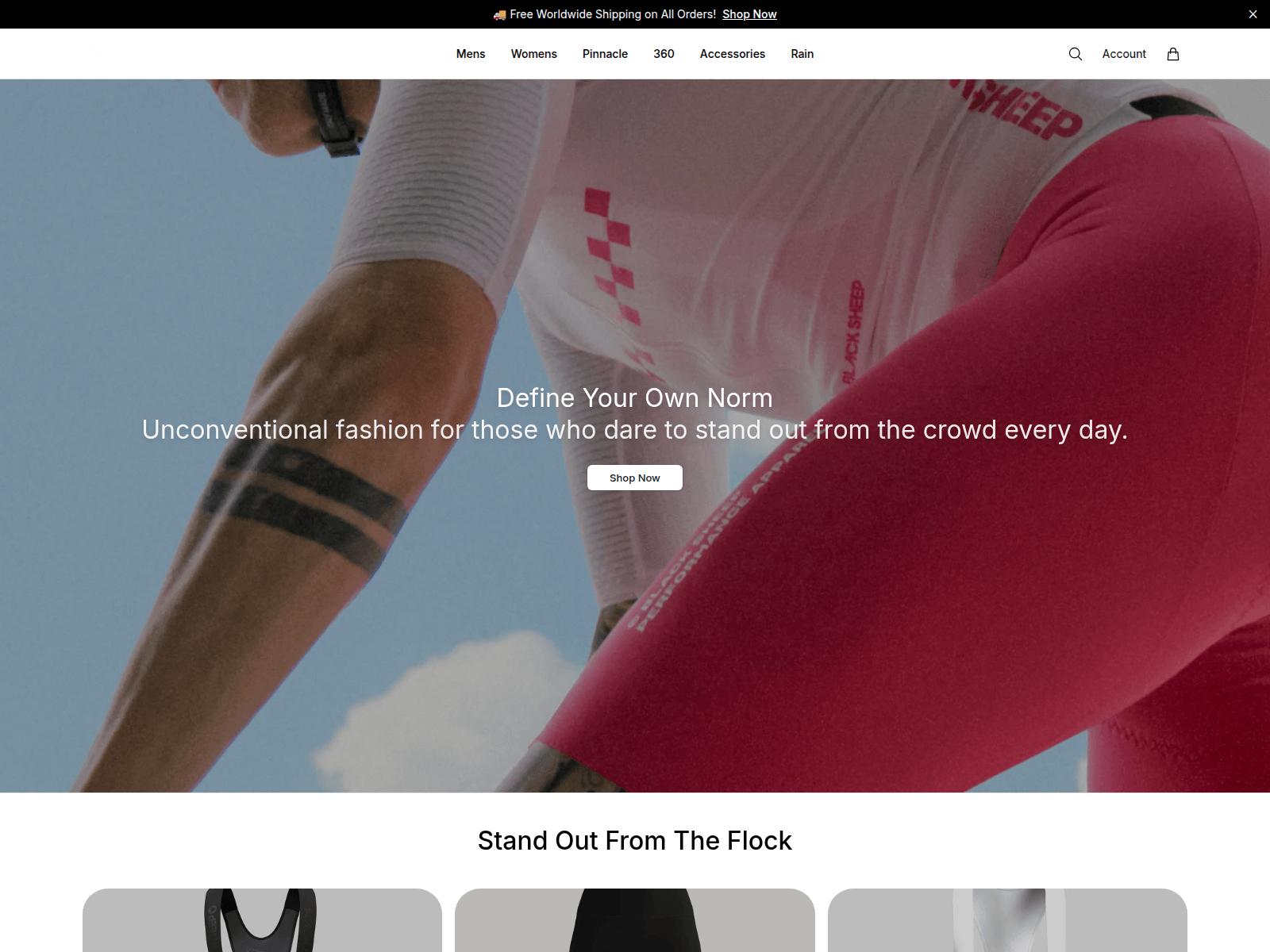 Screenshot of bleatstyle.shop
