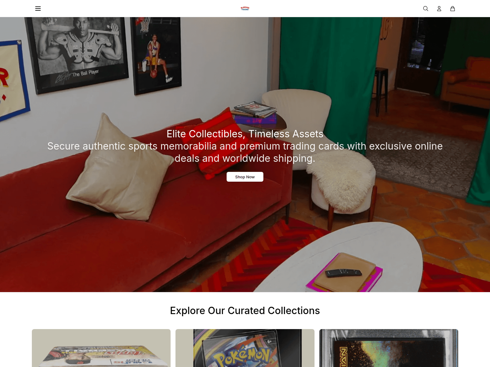 Screenshot of bleeckertradingco.shop