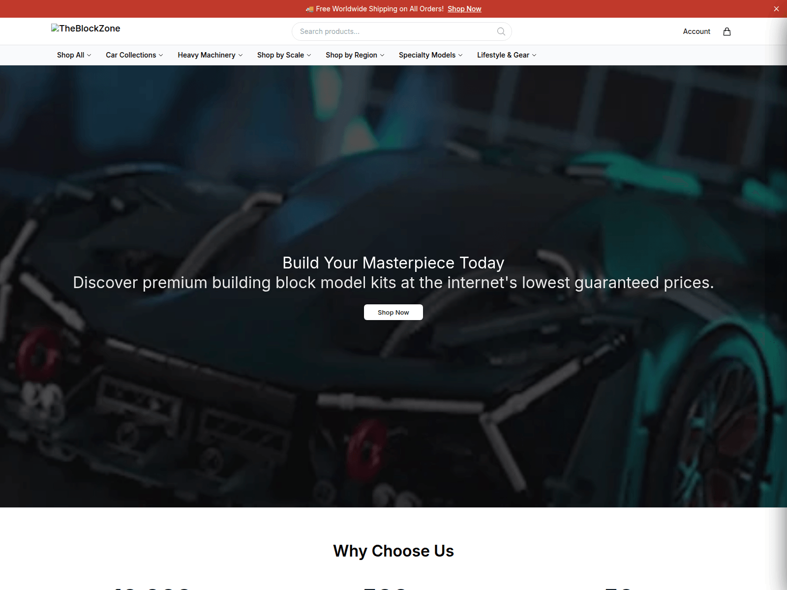 Screenshot of blockclubwear.shop
