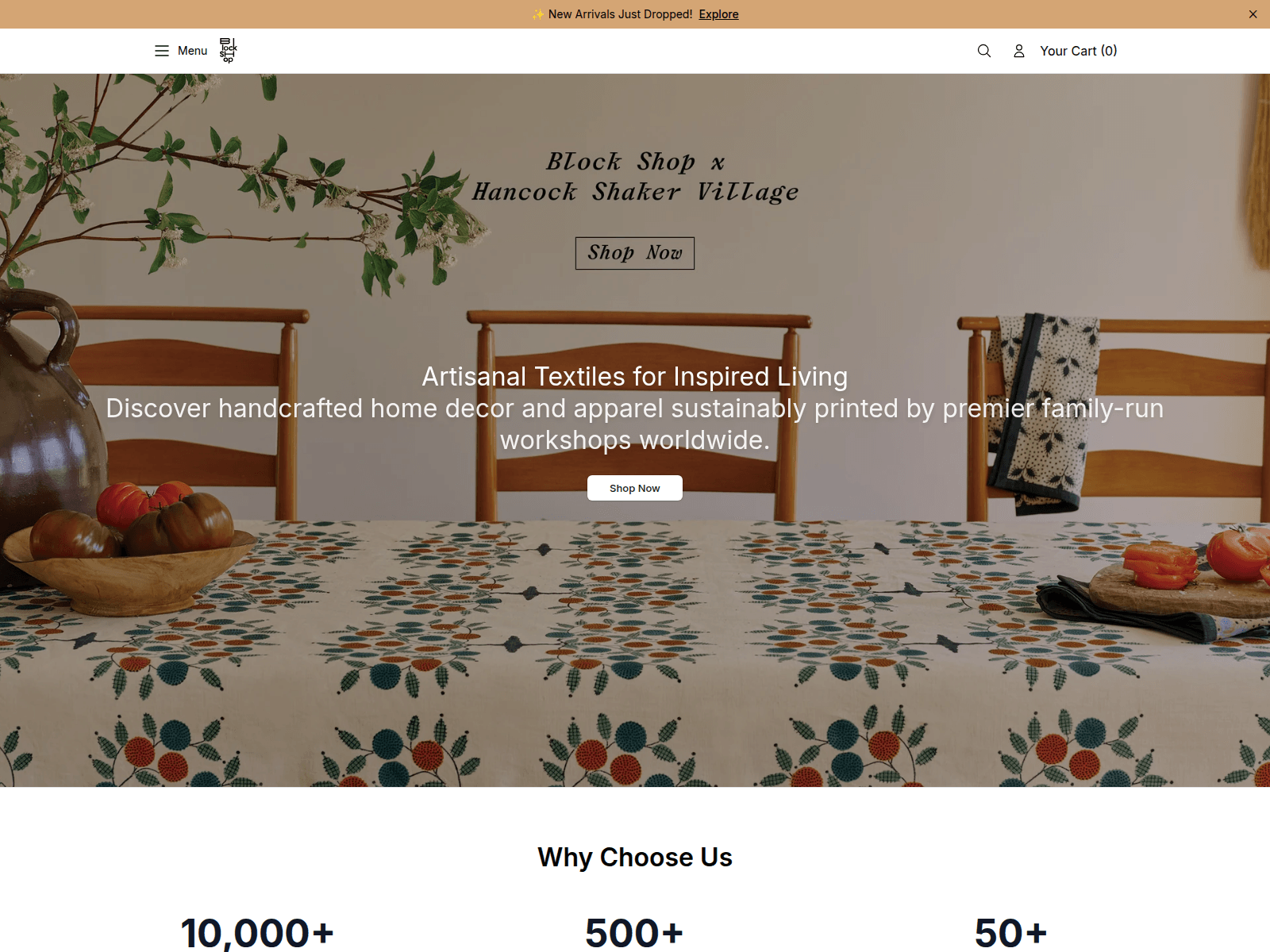 Screenshot of blockshopstudio.shop