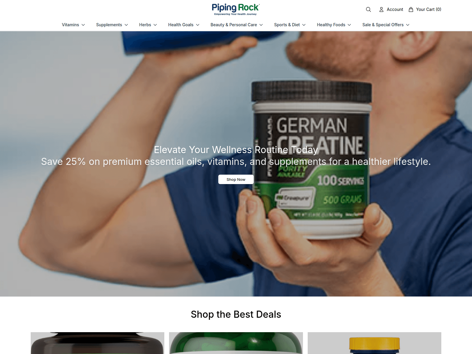 Screenshot of blonutri.shop