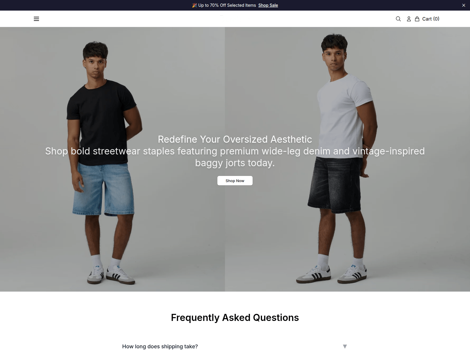 Screenshot of blnstyle.shop