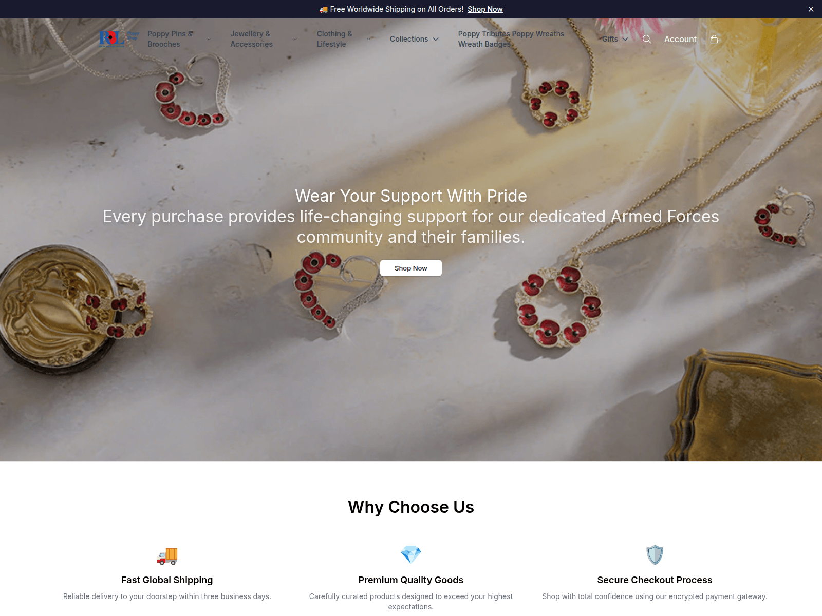 Screenshot of bloomspace.shop