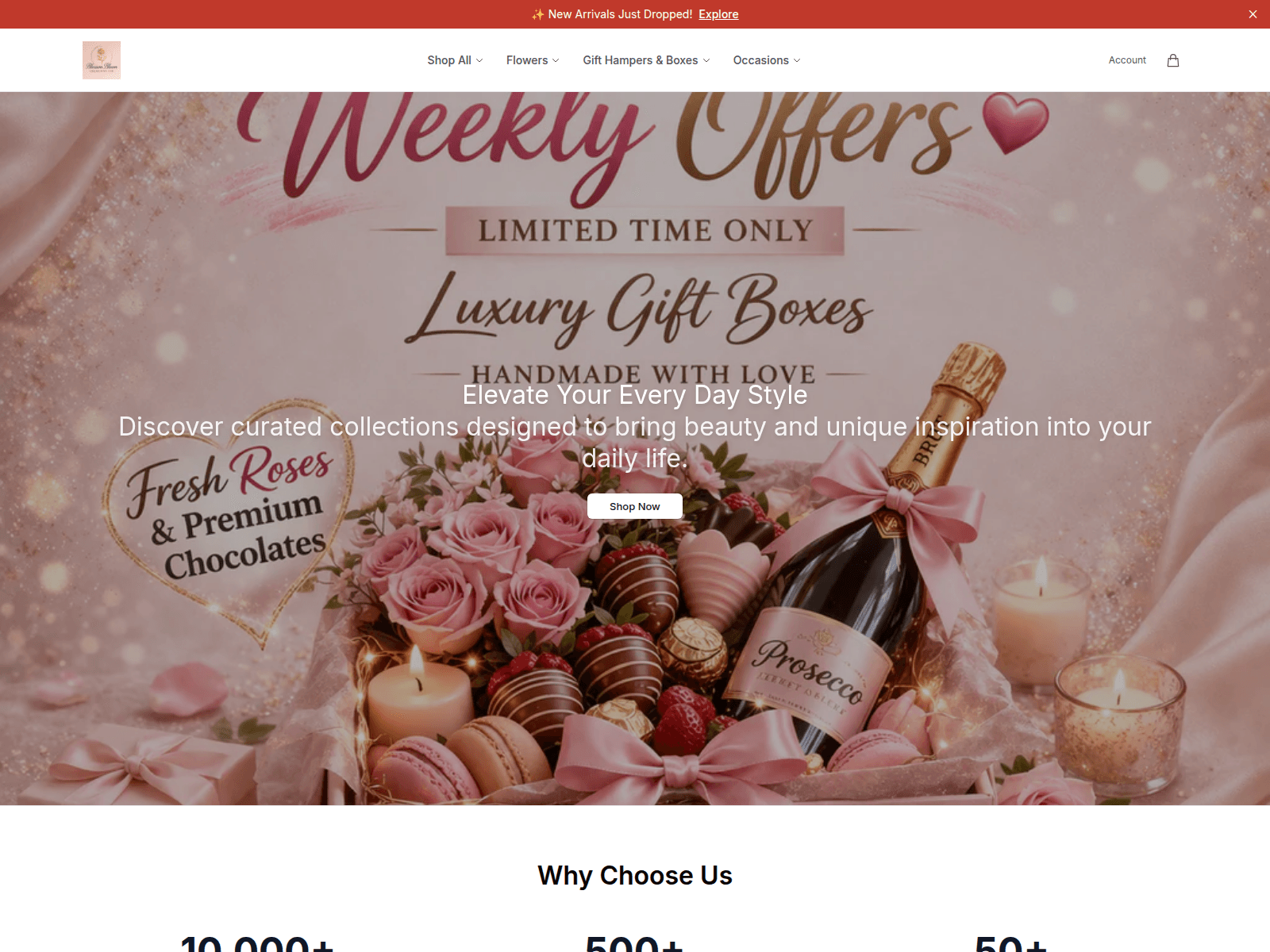 Screenshot of blossombloomcreationsonline.shop