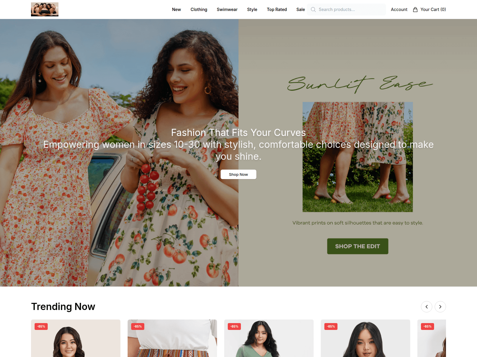Screenshot of bloomchicstore.shop