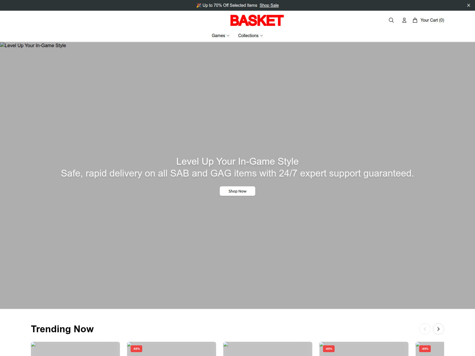 Screenshot of bloxbasketselect.shop