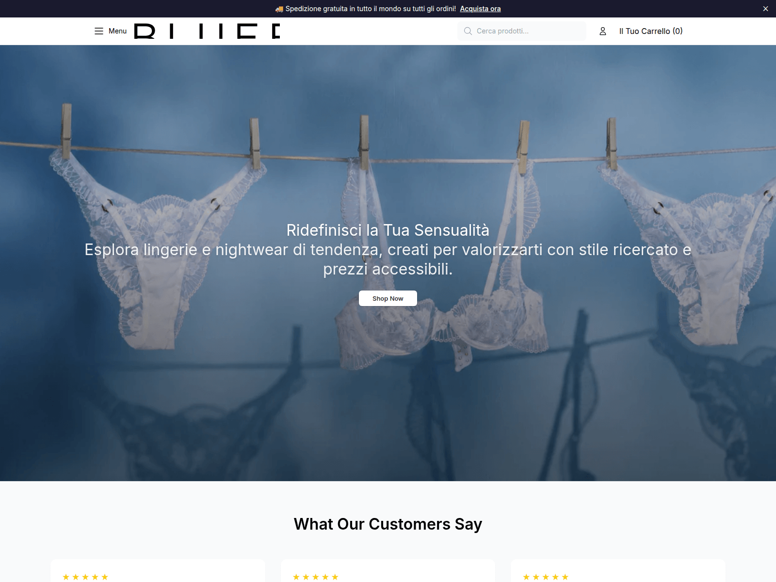 Screenshot of bluebellaofficial.shop