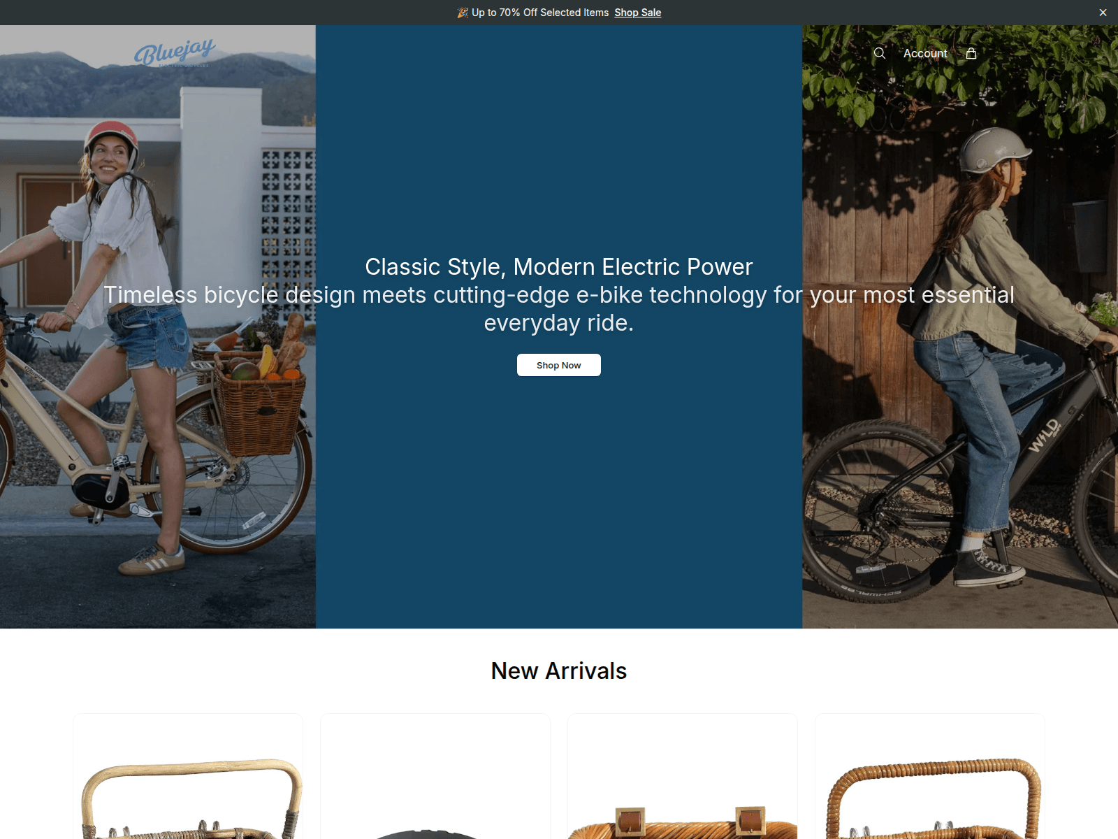 Screenshot of bluejaybikeemporium.shop