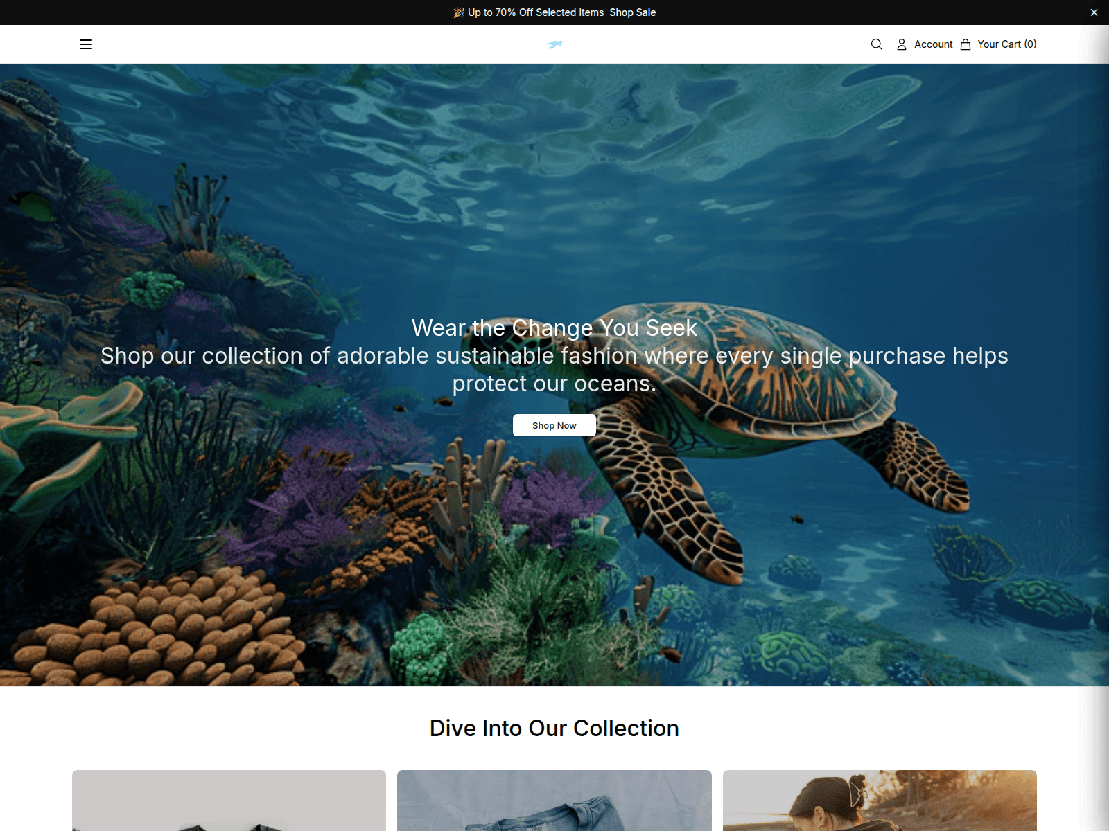 Screenshot of blueoceanprojecthq.shop