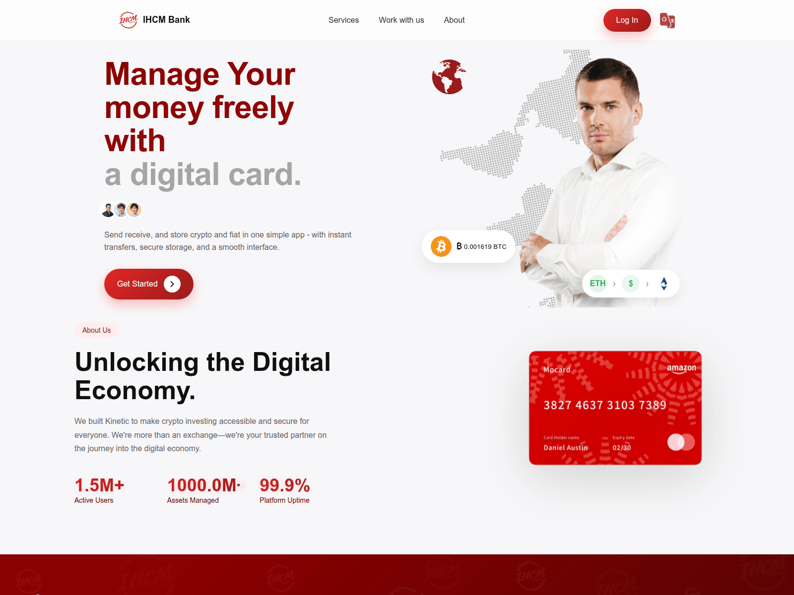 Снимок экрана bankihcm.com