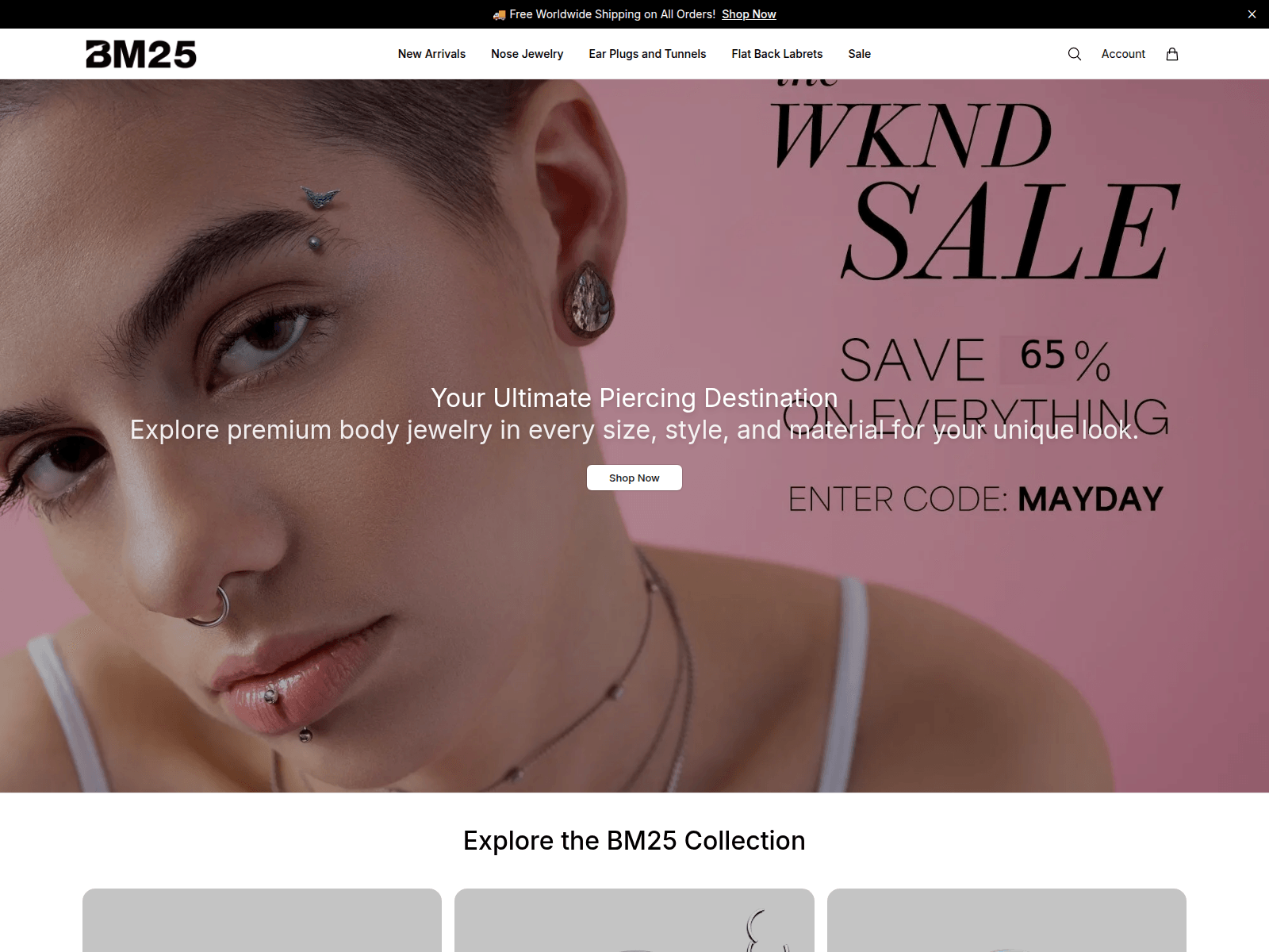 Screenshot of bm25.shop