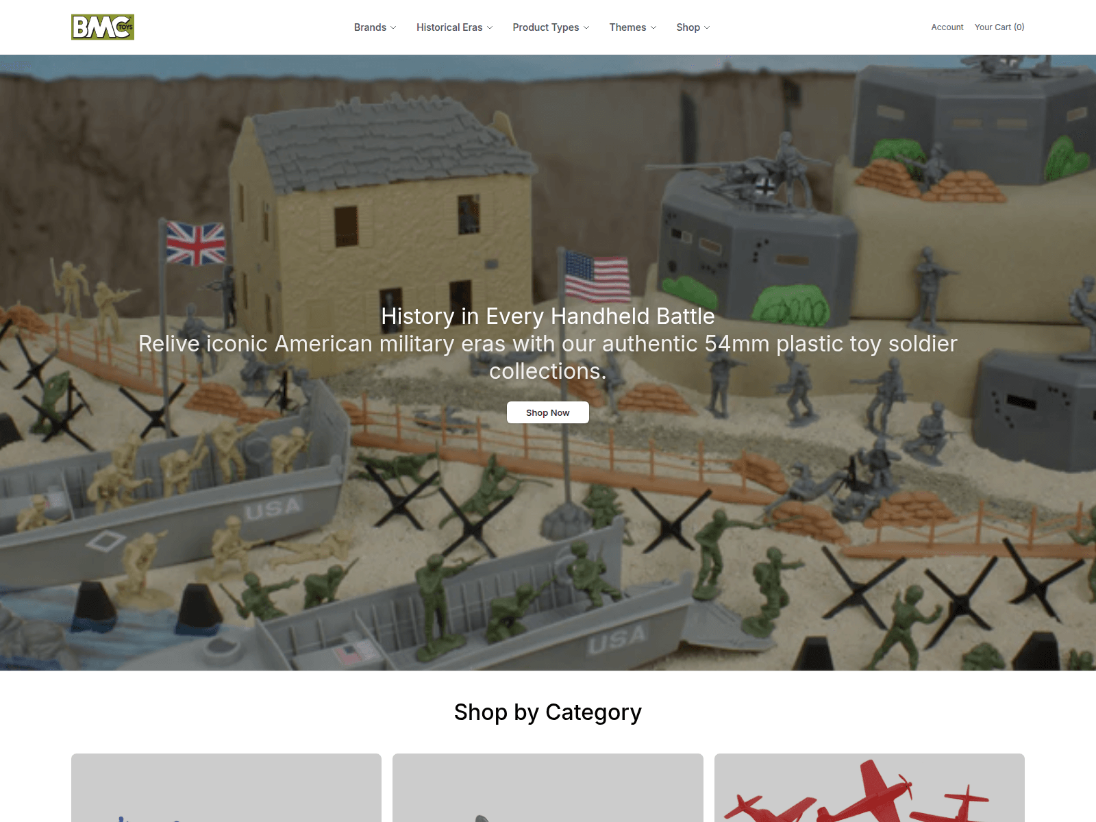 Screenshot of bmctoyshq.shop