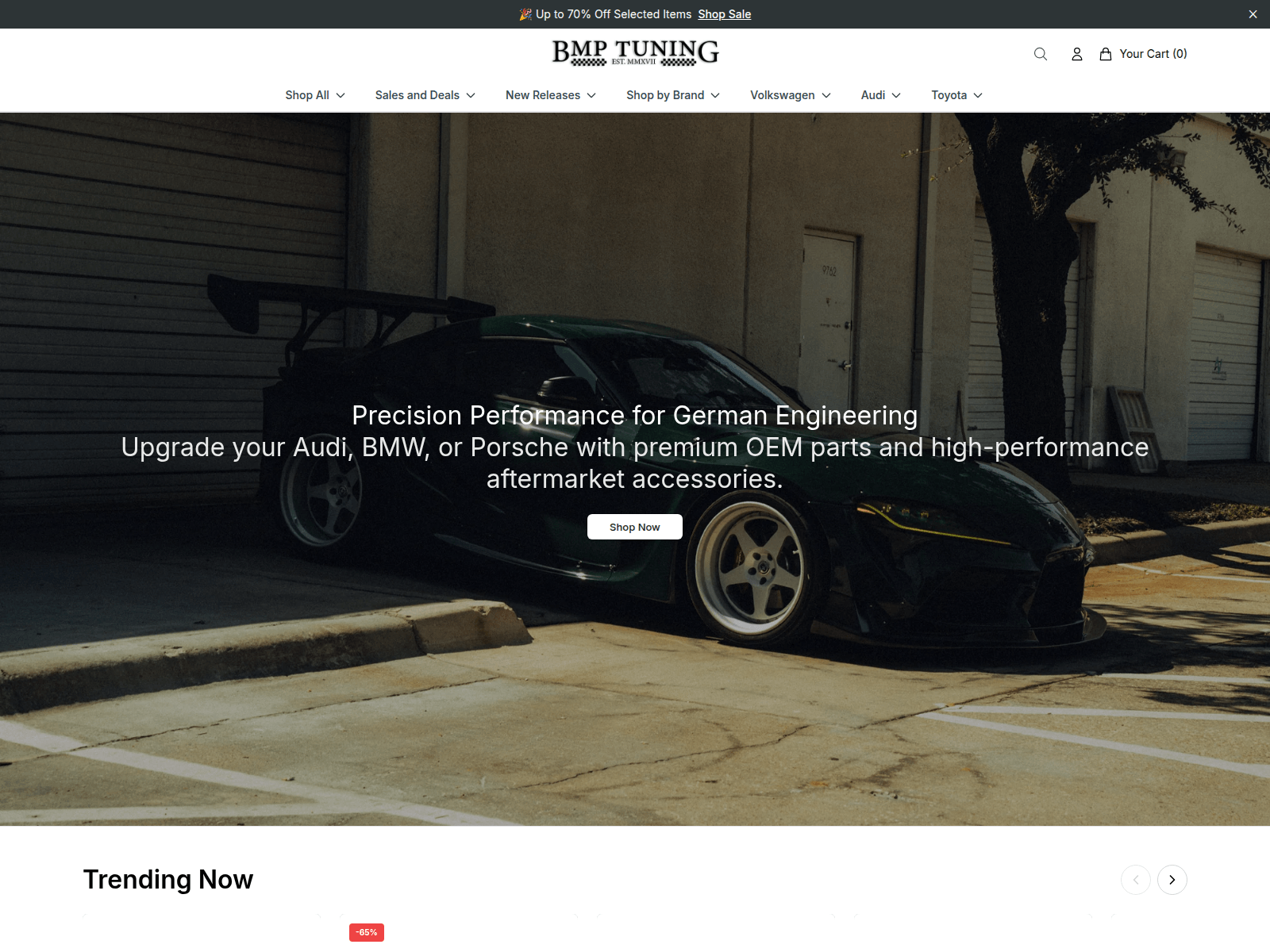 Screenshot of bmptuningpro.shop