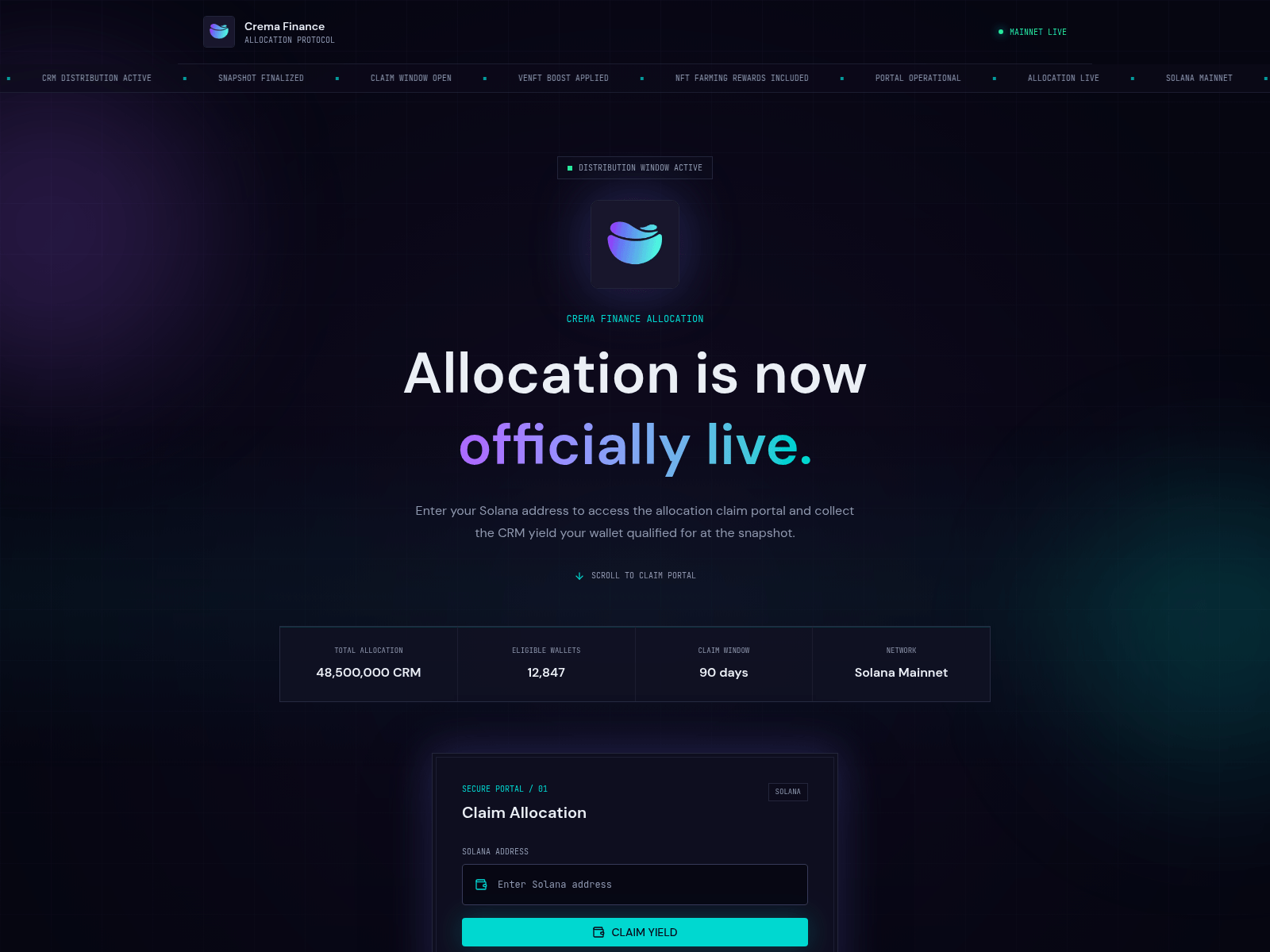 Screenshot of cremavault.com