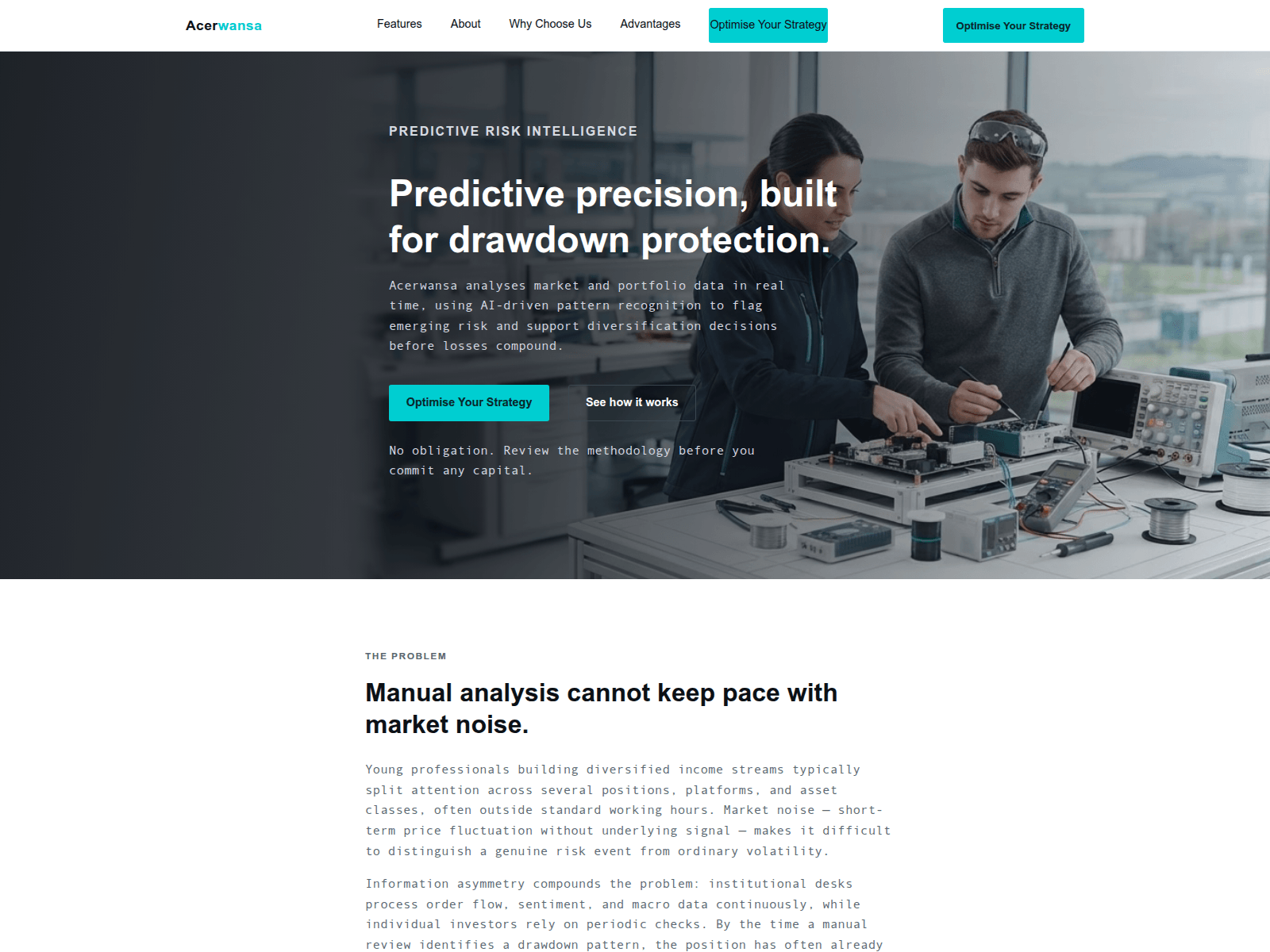 Screenshot of acerwansa.com