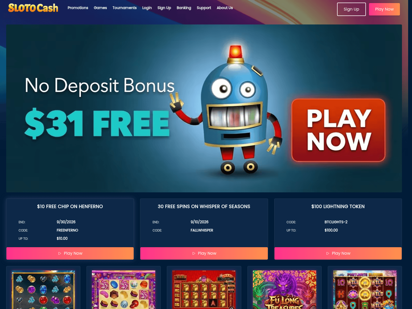 Снимок экрана sloto-cash-casino.com