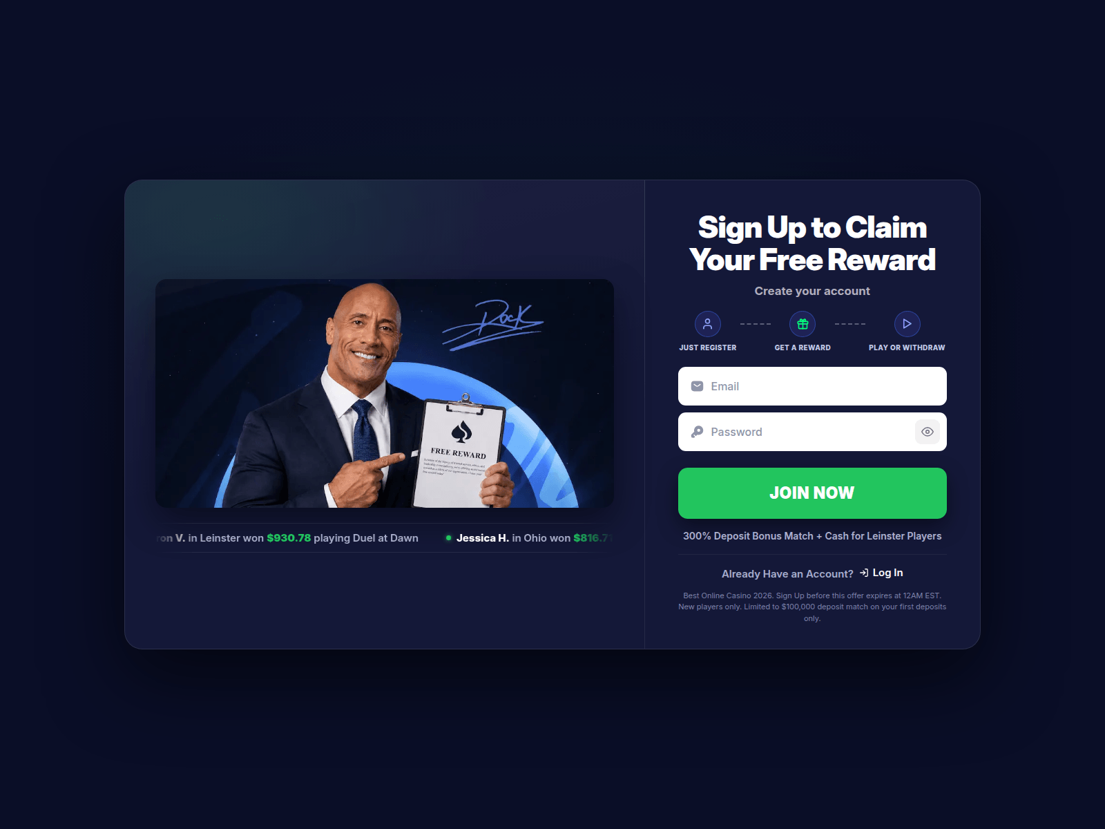 Screenshot of ralprize.com