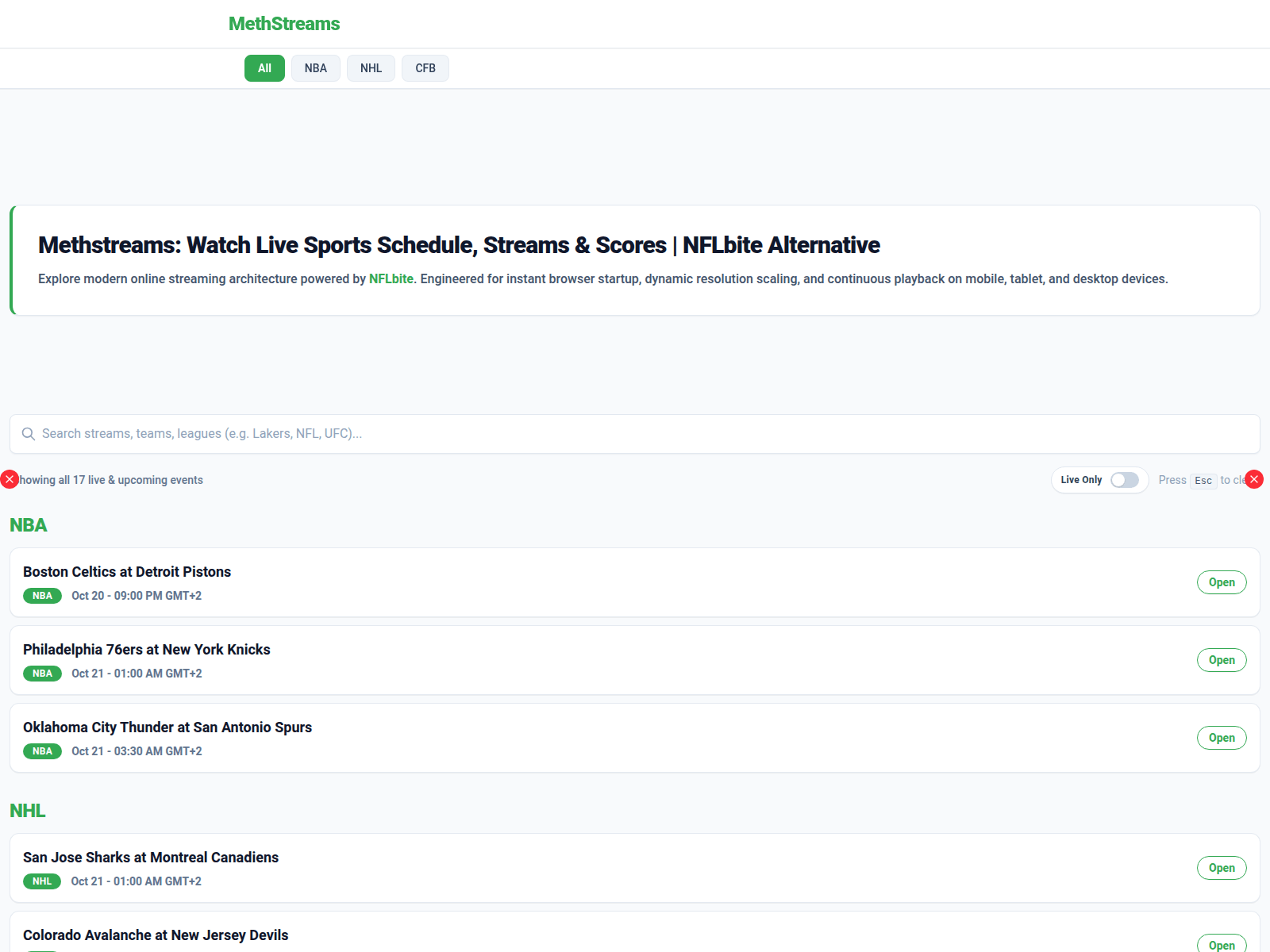 Screenshot of methstreams-v2.sbs