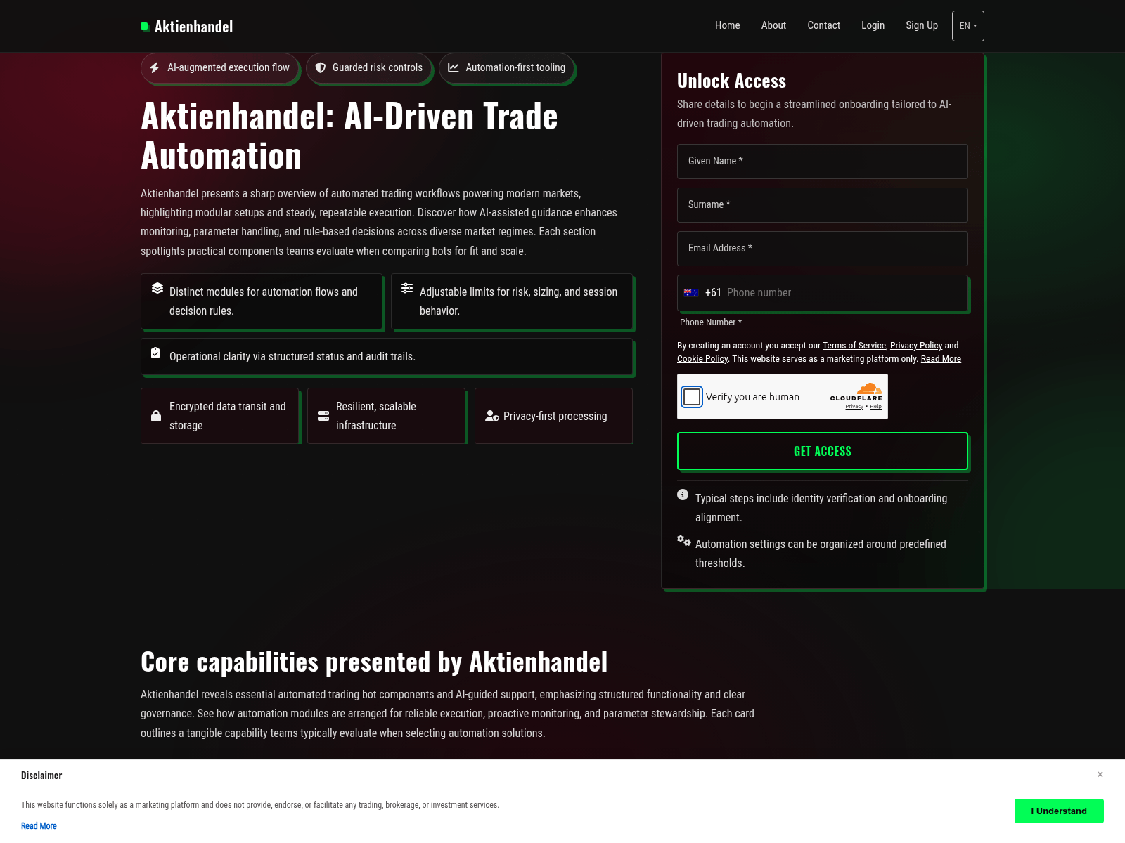 Screenshot of ai-aktienhandel.com