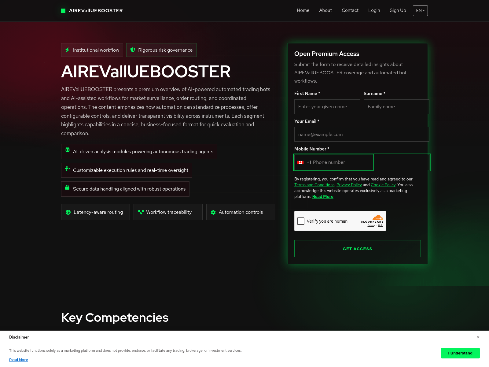 Screenshot of airevalluebooster.com