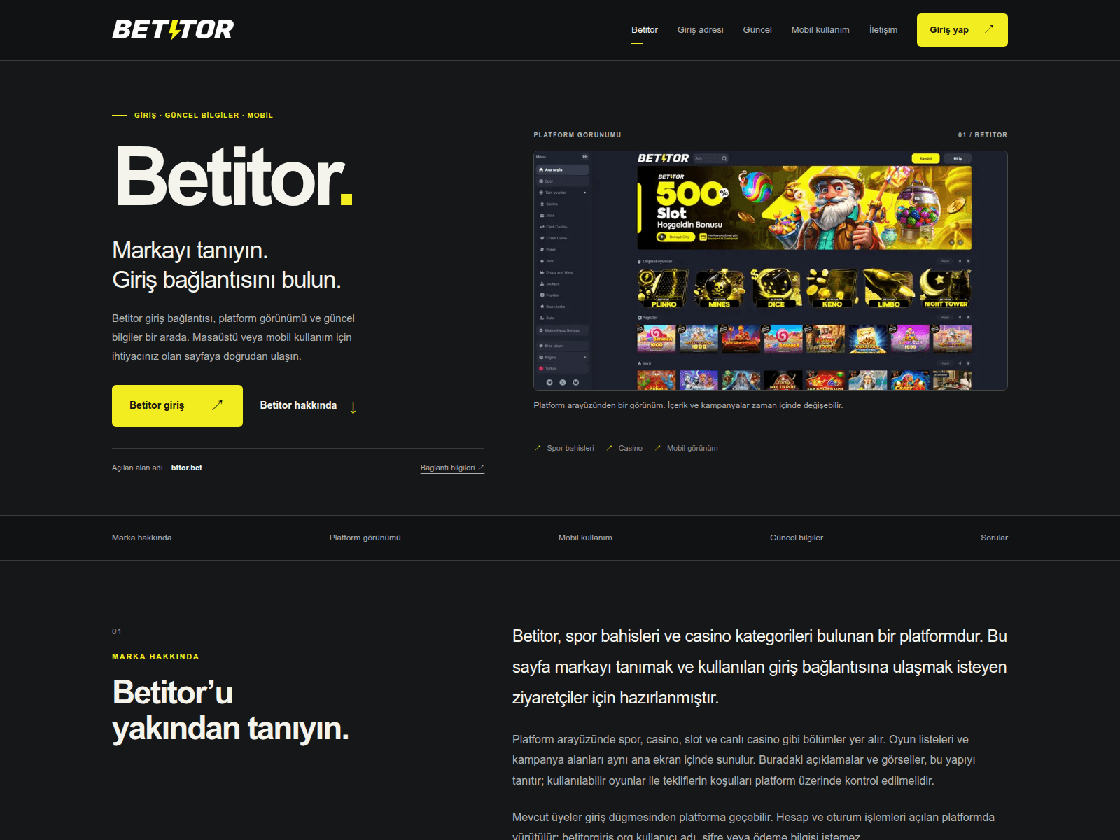 Screenshot of betitorgiris.org