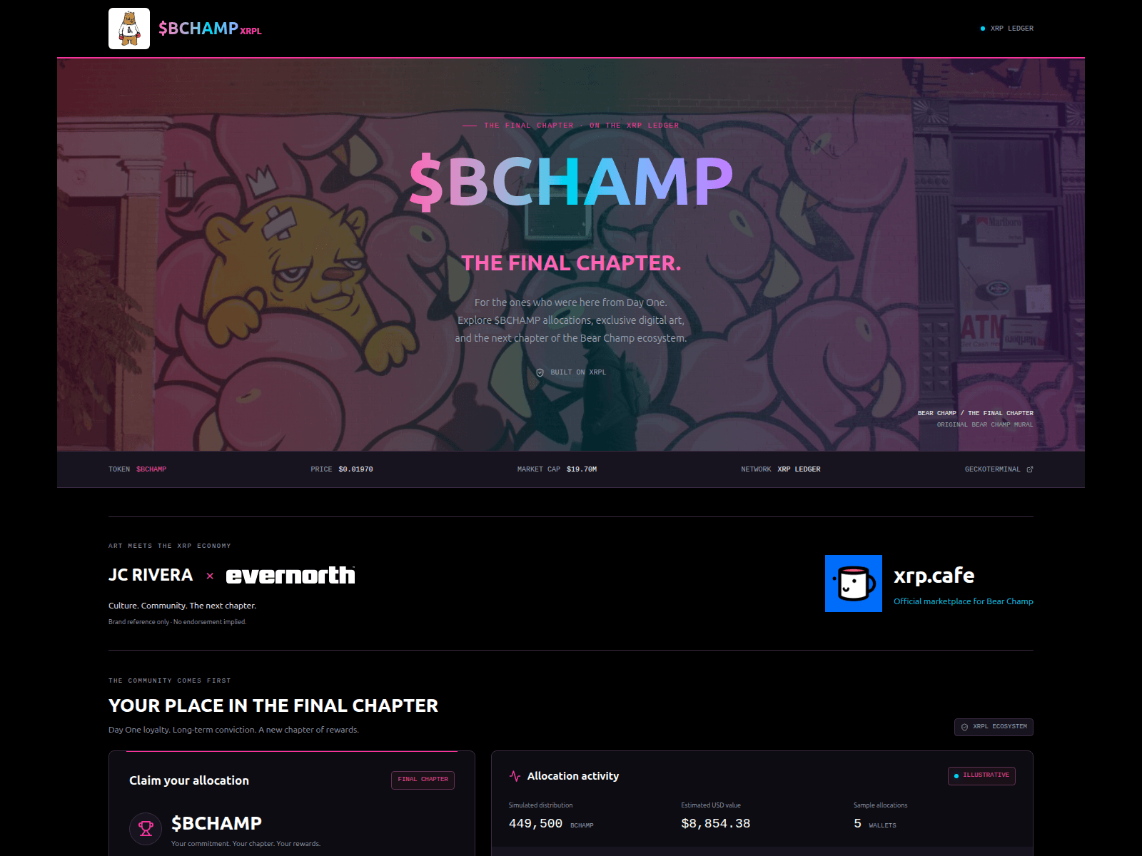 Screenshot of bearchamp.com