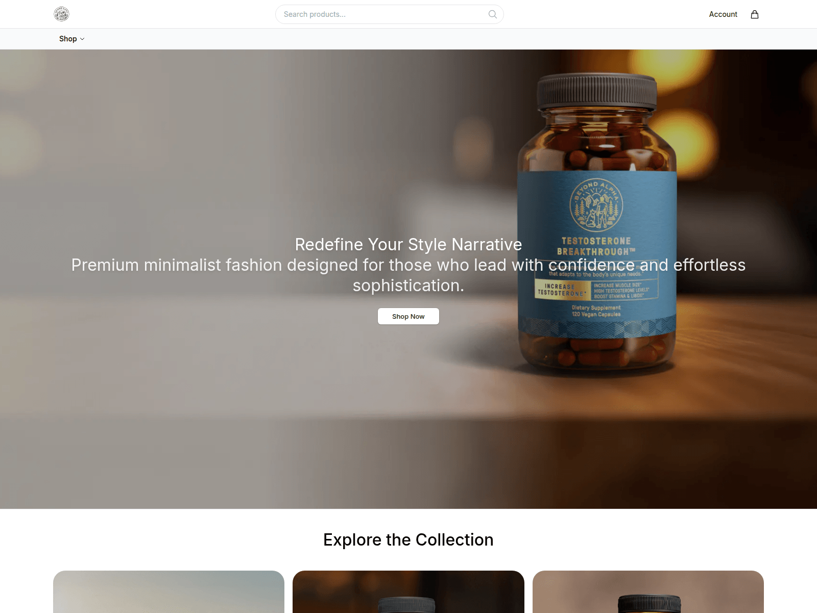Screenshot of bndwear.shop