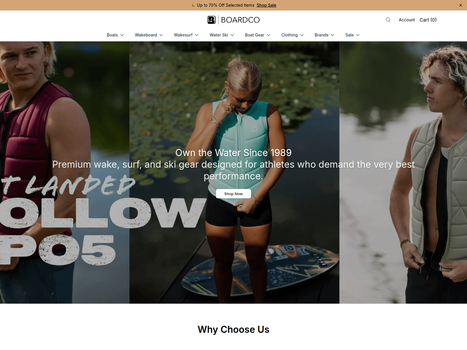 Screenshot of boardcosports.shop
