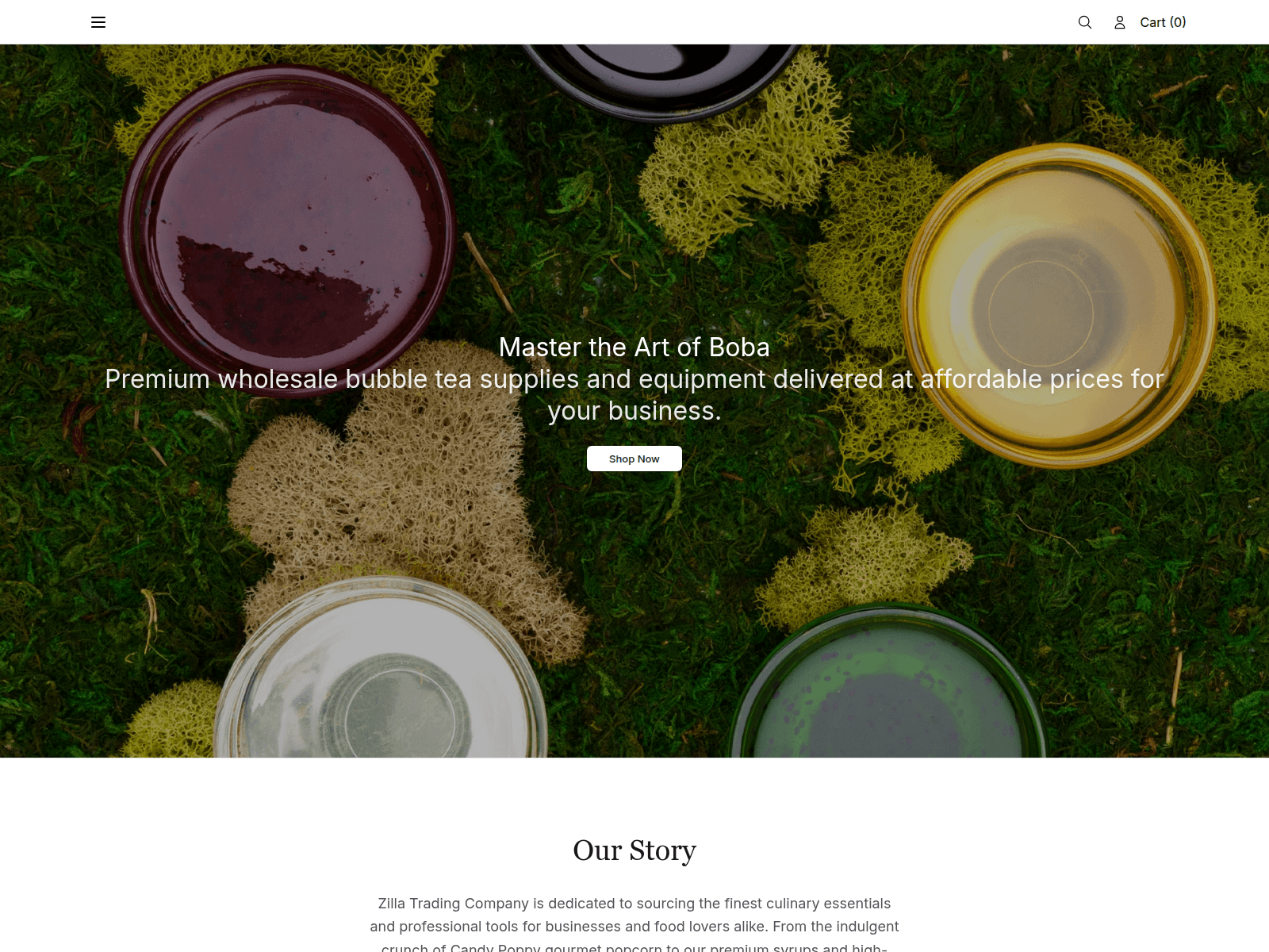 Screenshot of bobasupplyusaco.shop