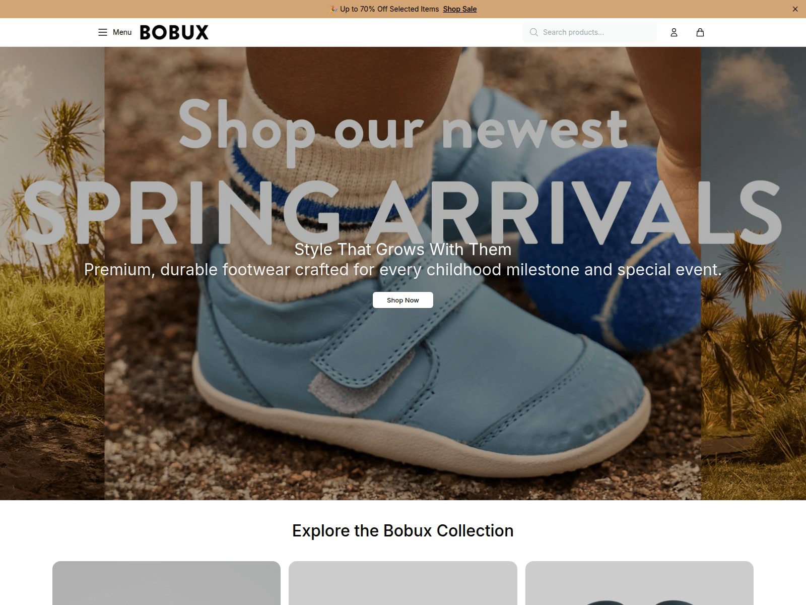 Screenshot of bobuxhq.shop