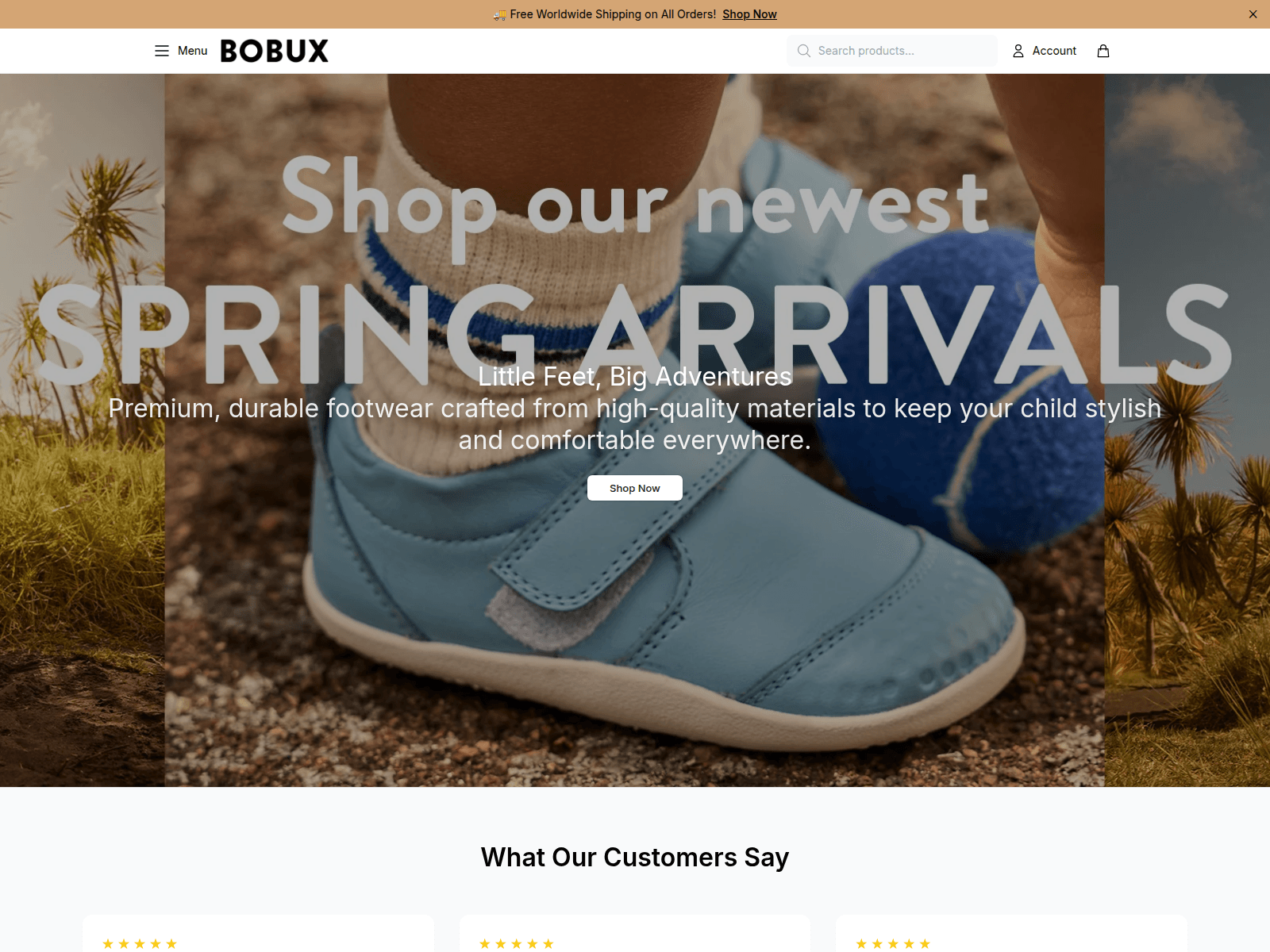 Screenshot of bobuxonline.shop