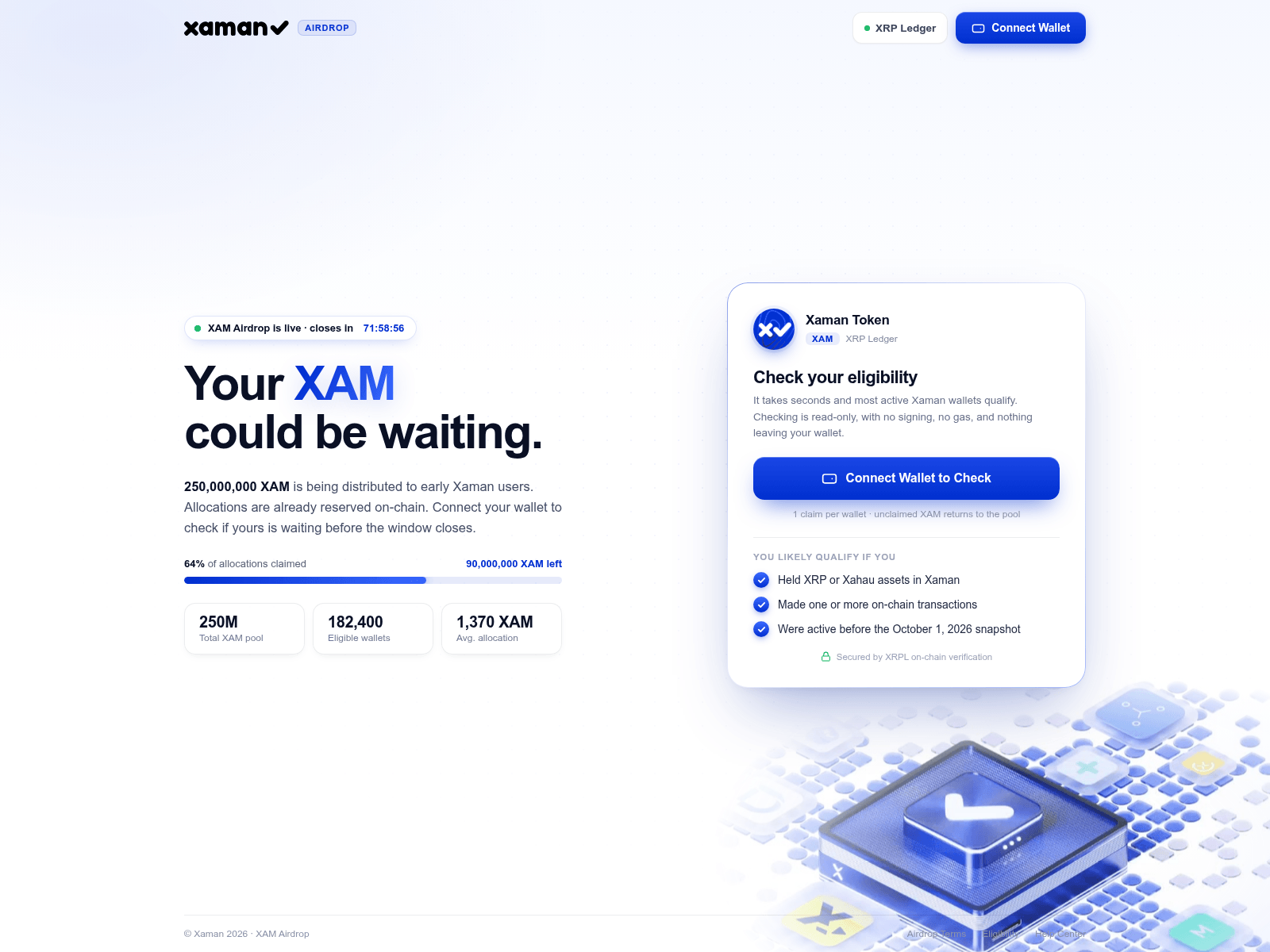 Screenshot of xrpl-xaman.com