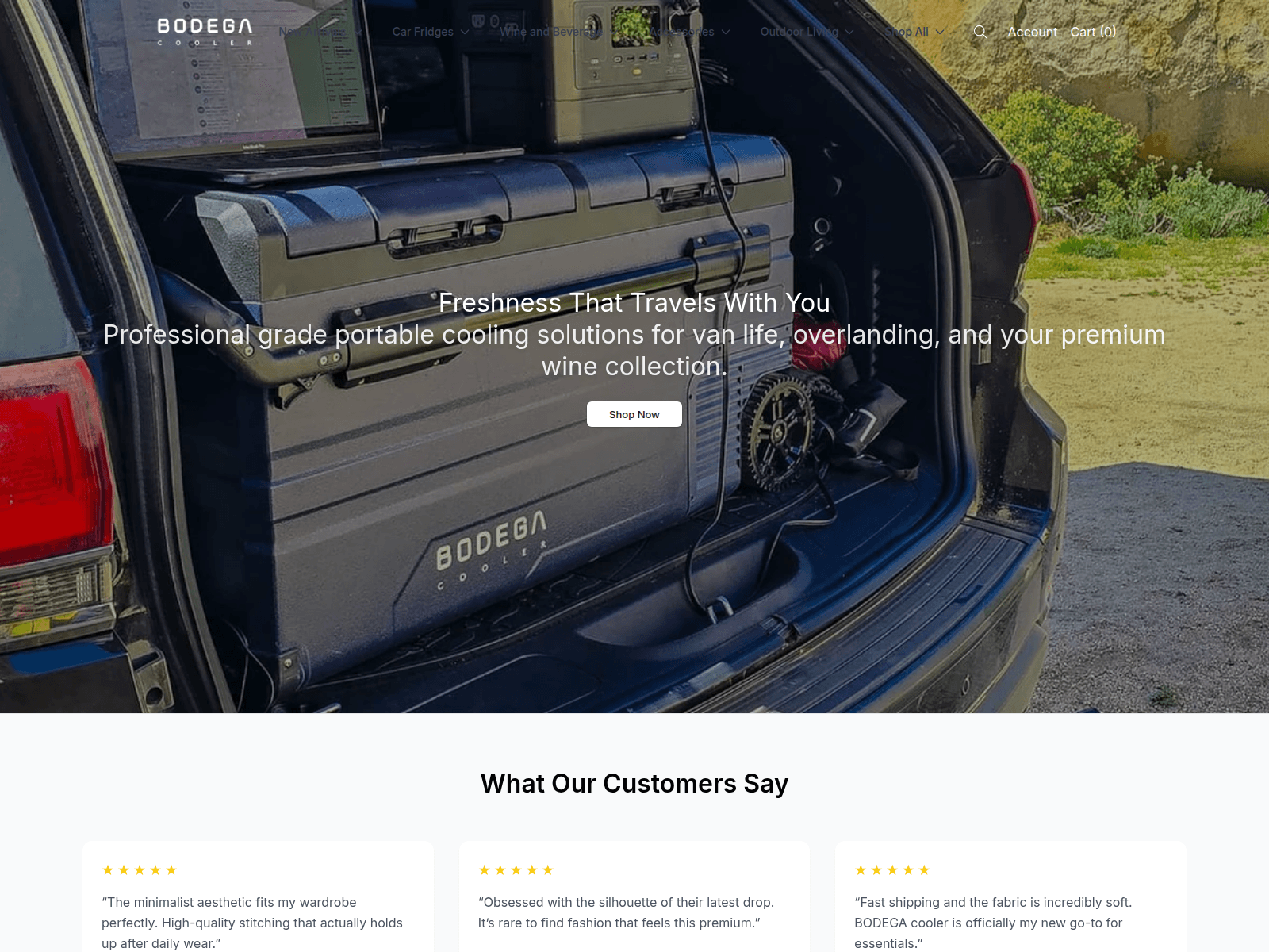 Screenshot of bodegacoolerhq.shop